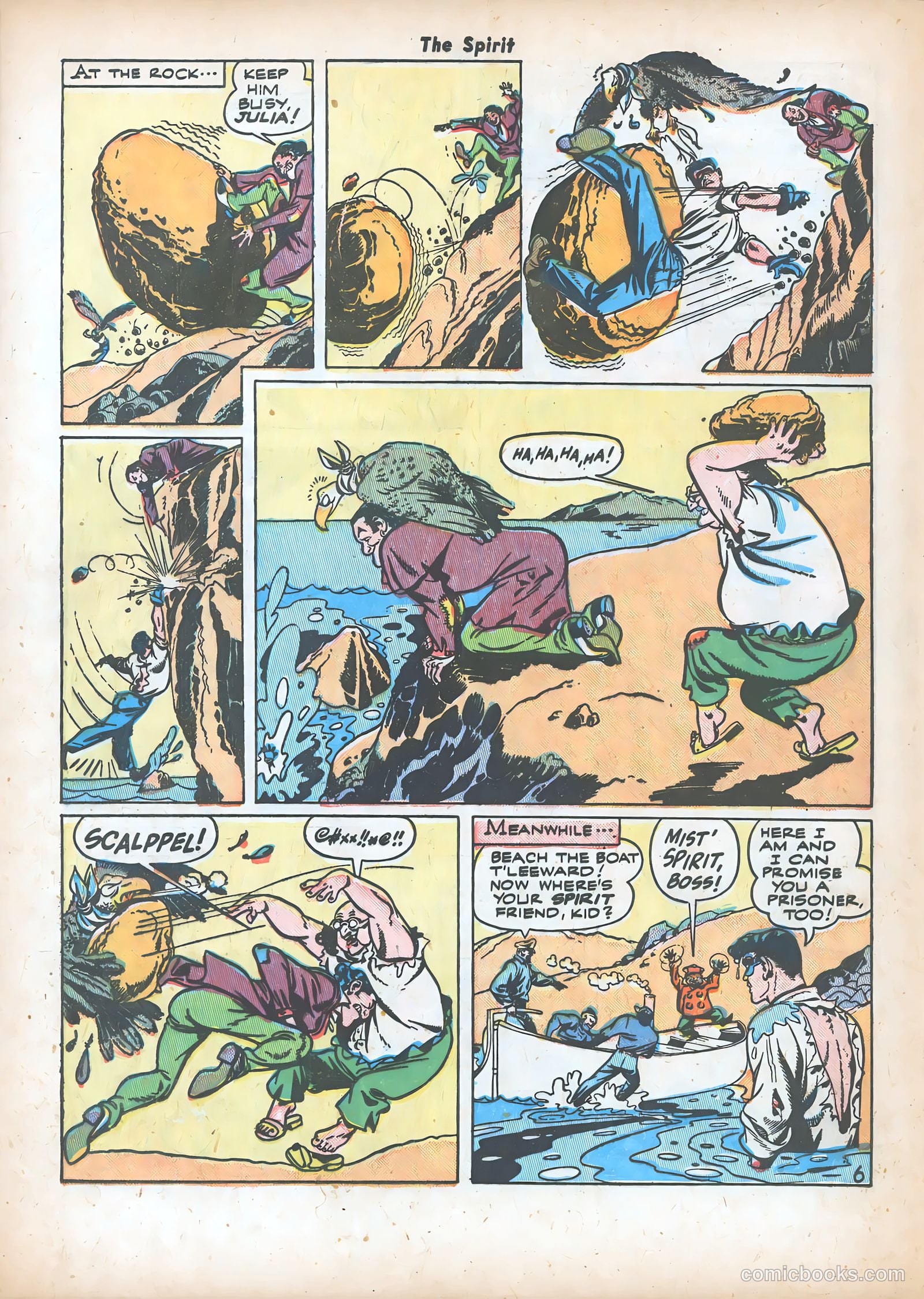 The Spirit #19 — page 32 of 36