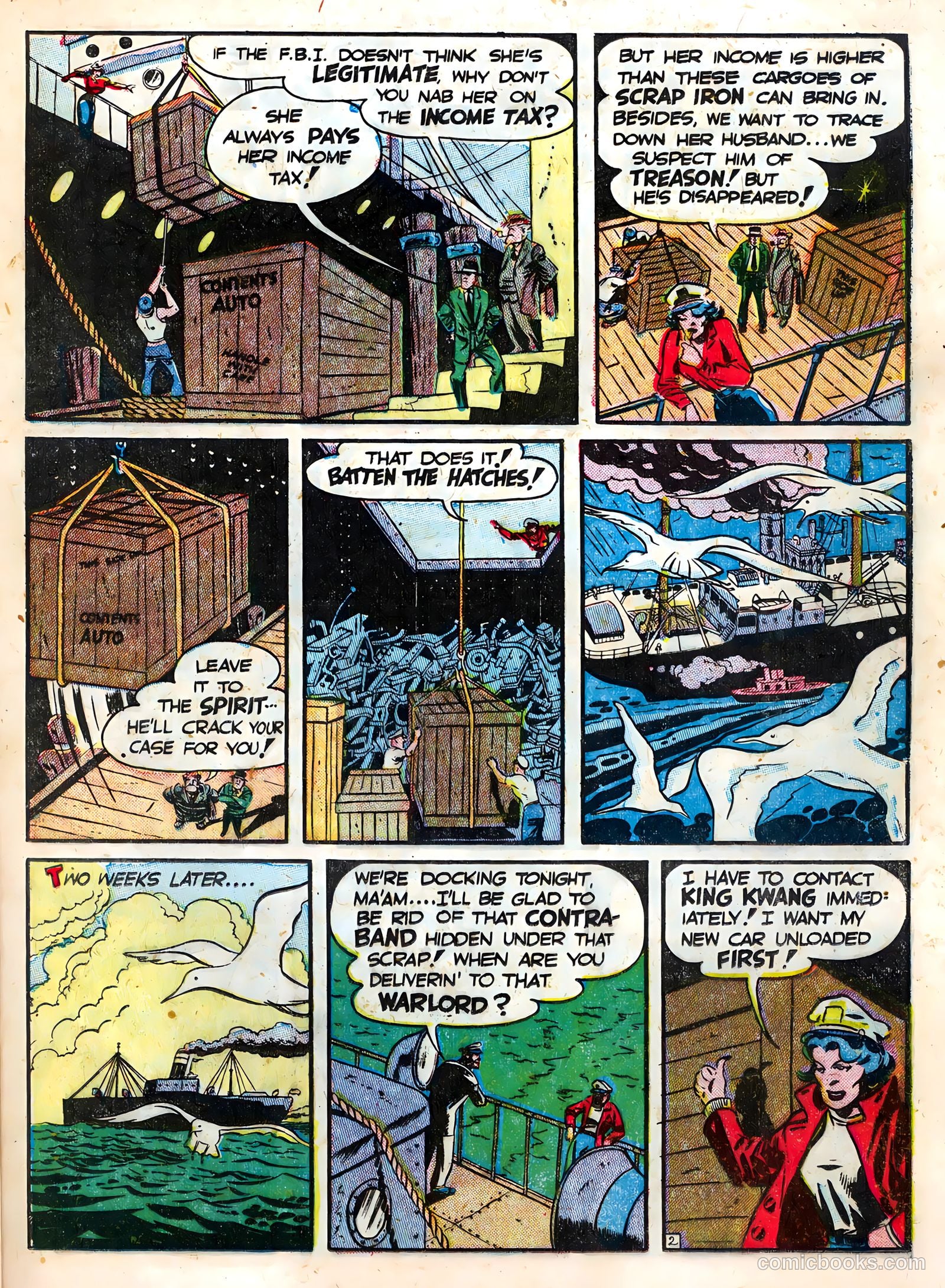 The Spirit #2 — page 21 of 36