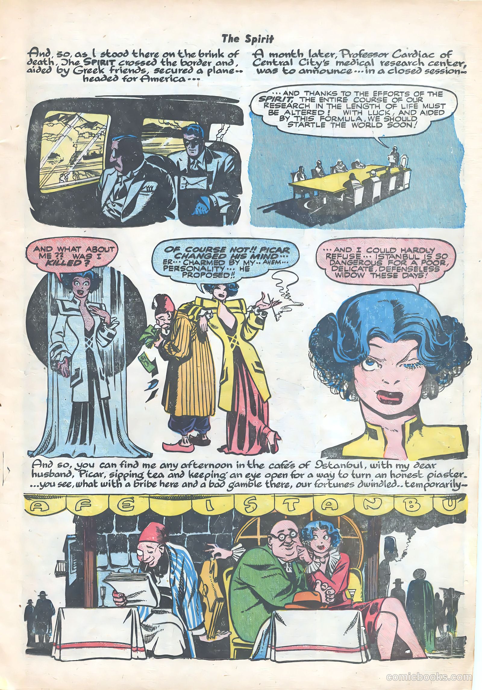 The Spirit #21 — page 9 of 36
