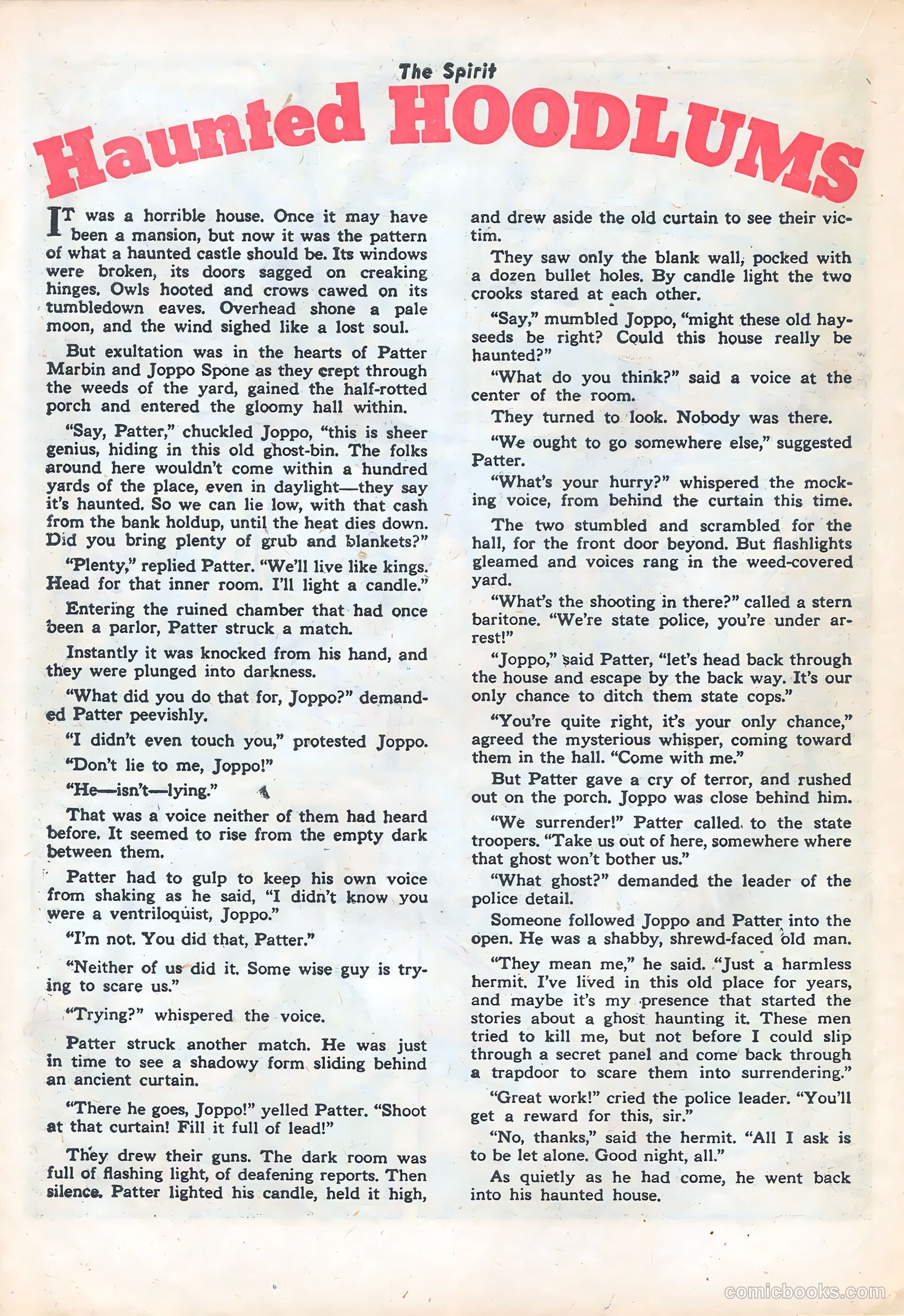 The Spirit #21 — page 22 of 36
