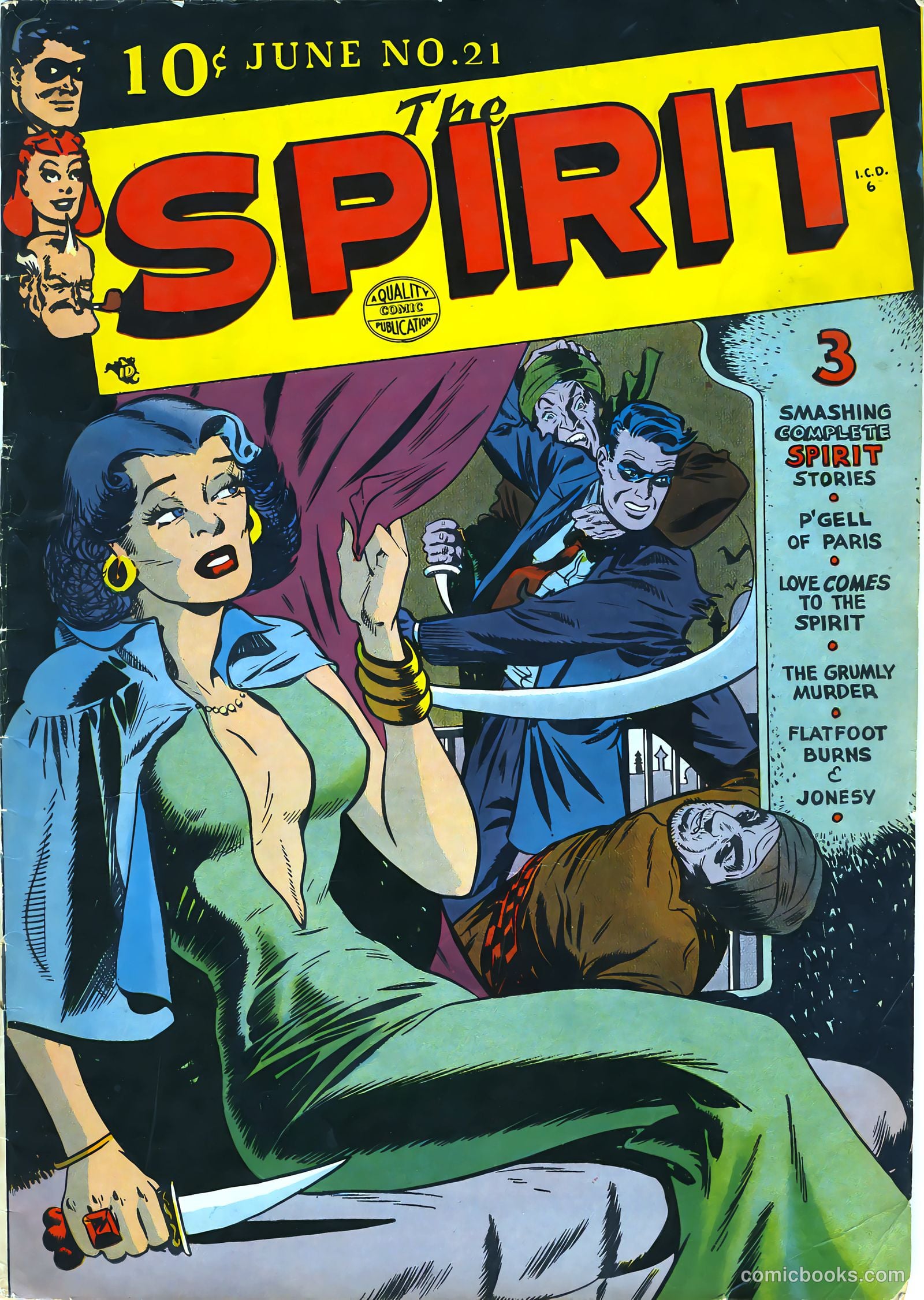 The Spirit #21 — page 1 of 36