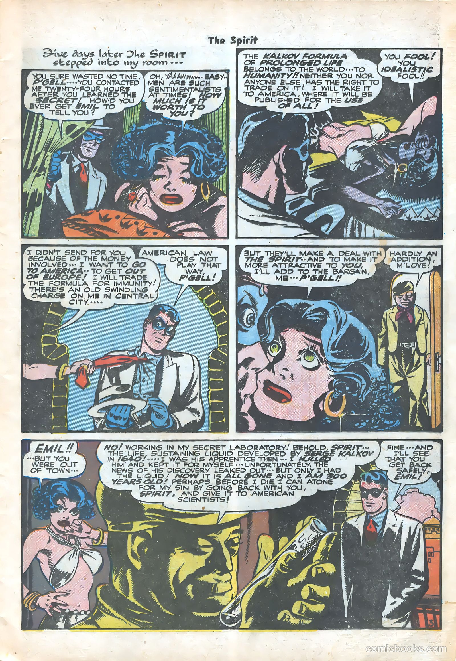 The Spirit #21 — page 5 of 36