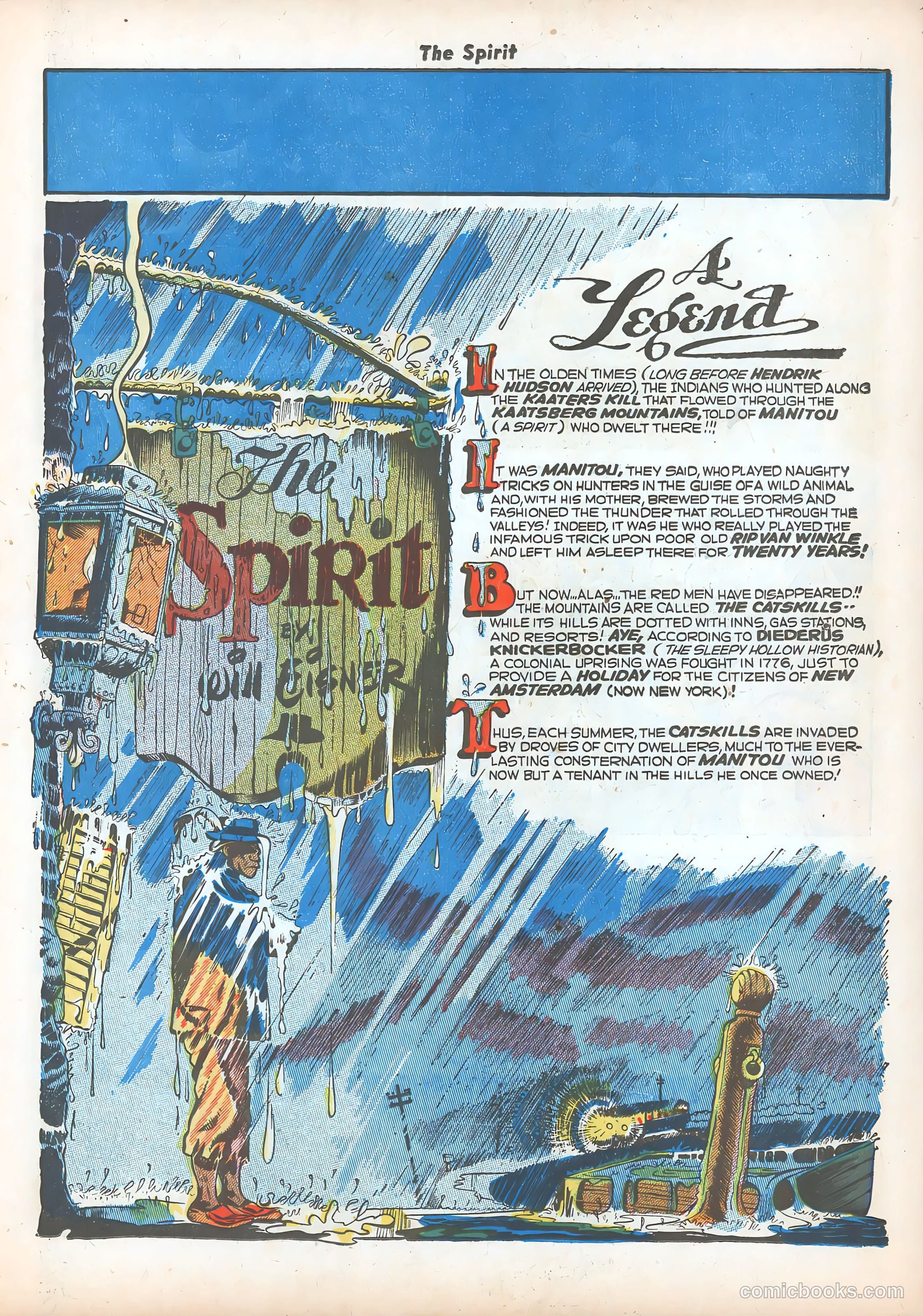 The Spirit #22 — page 3 of 36