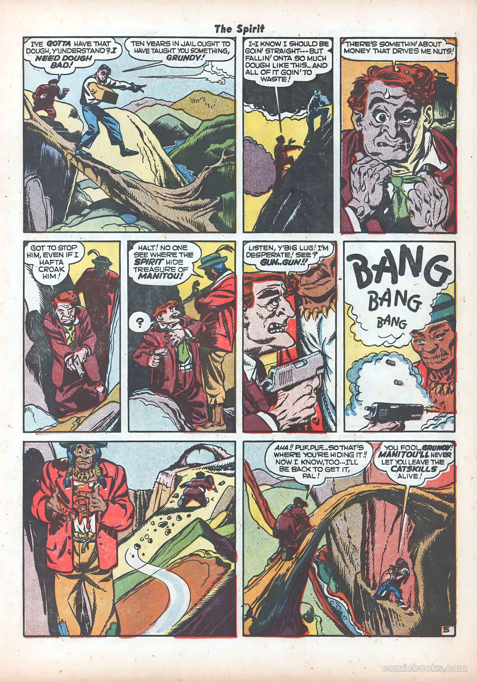 The Spirit #22 — page 7 of 36