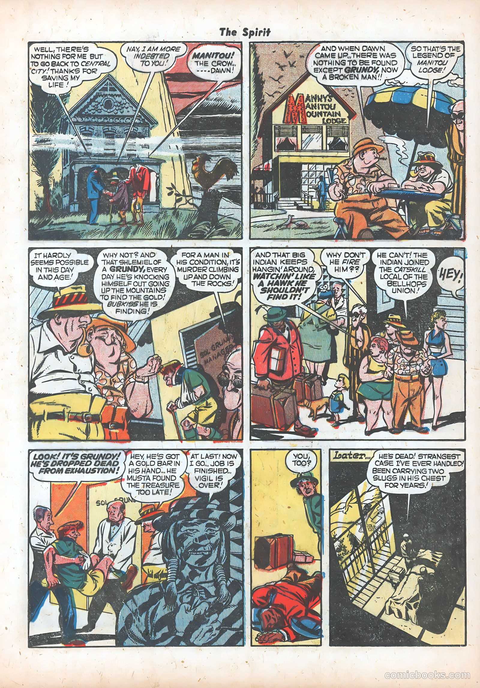 The Spirit #22 — page 9 of 36
