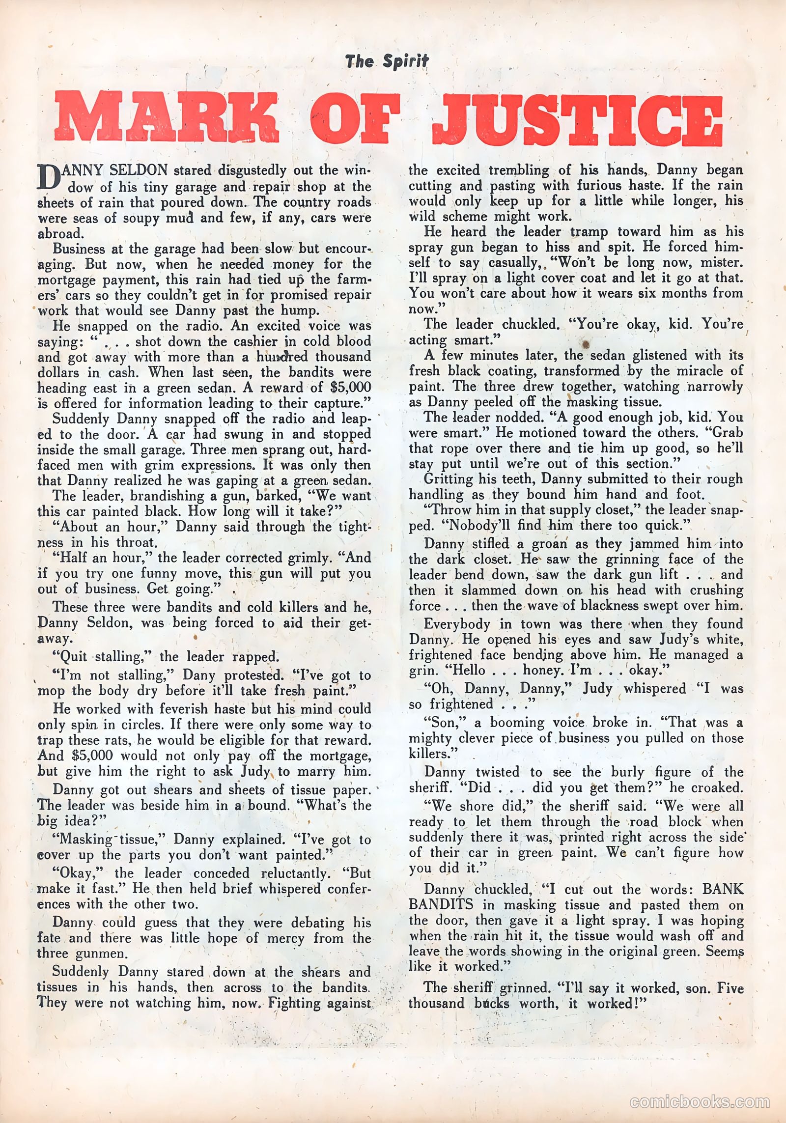 The Spirit #22 — page 22 of 36