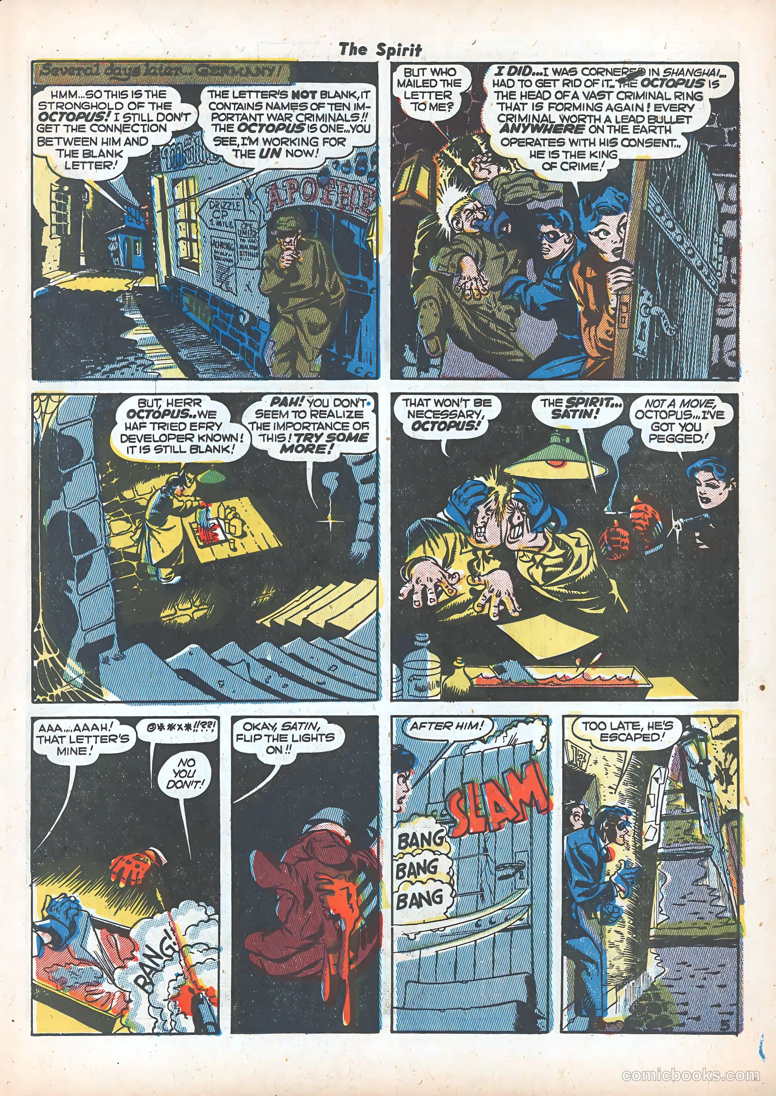 The Spirit #22 — page 31 of 36