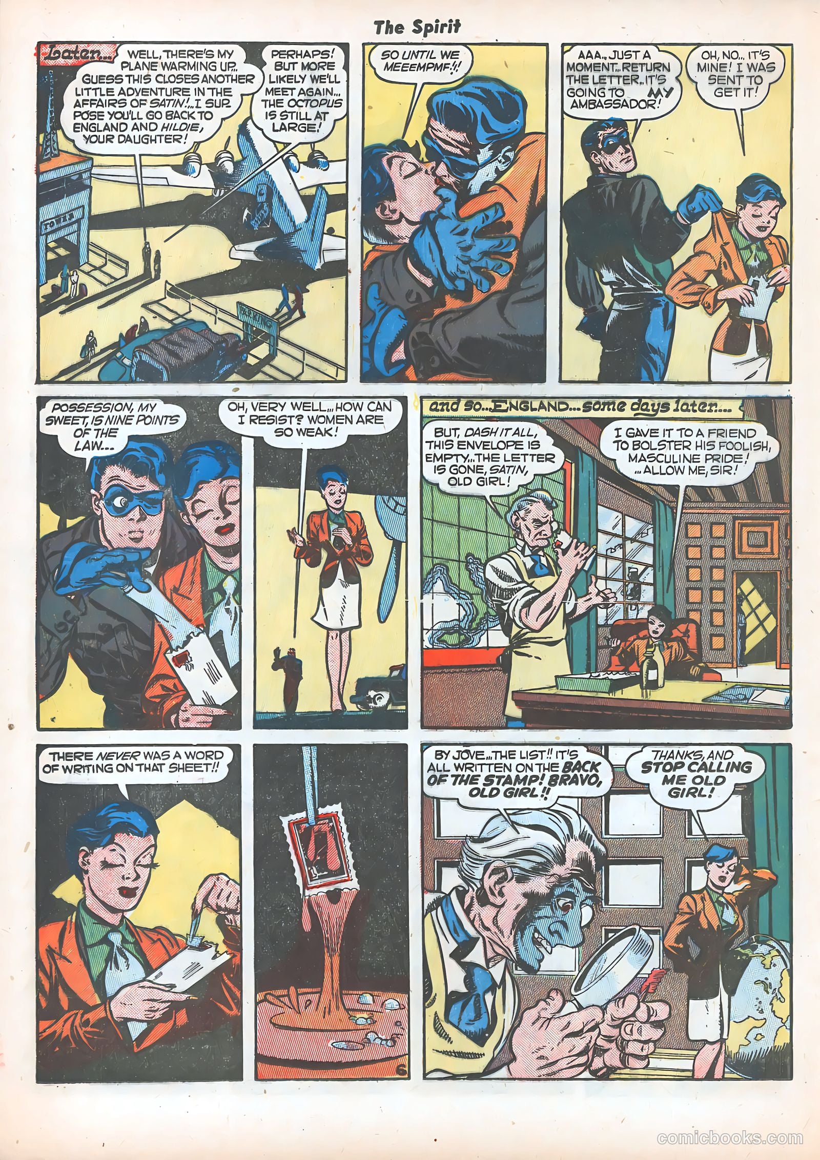The Spirit #22 — page 32 of 36