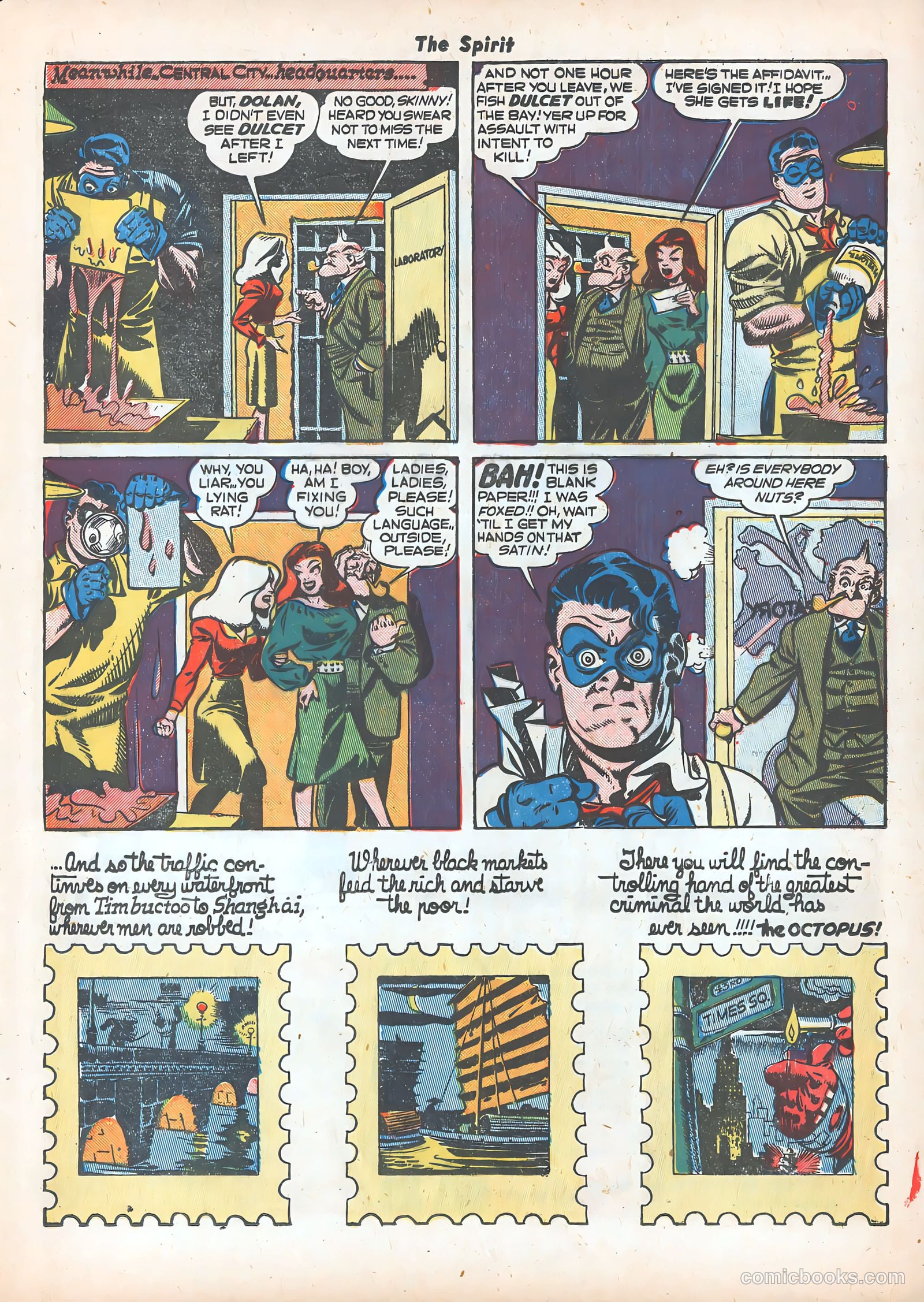 The Spirit #22 — page 33 of 36