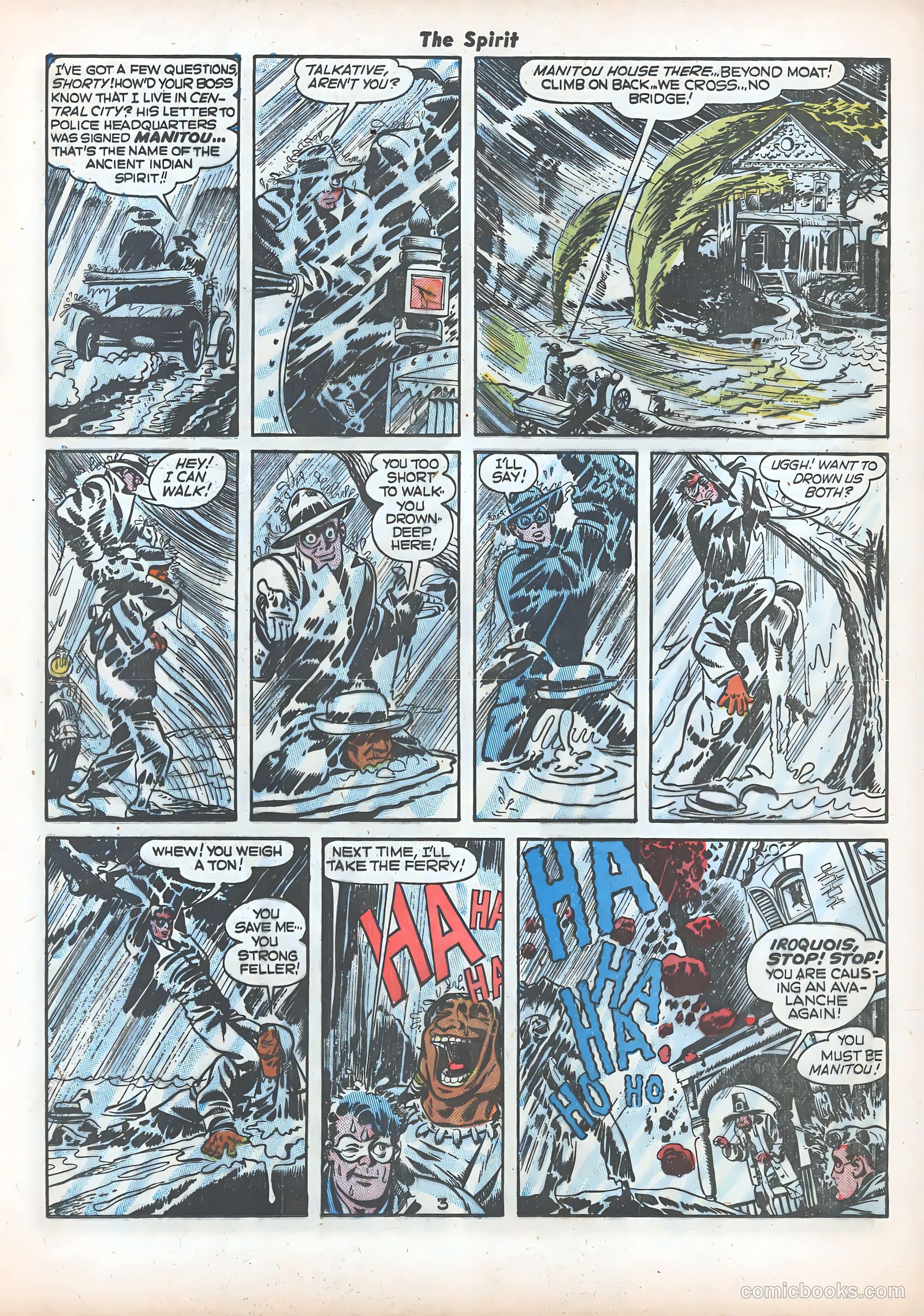 The Spirit #22 — page 5 of 36