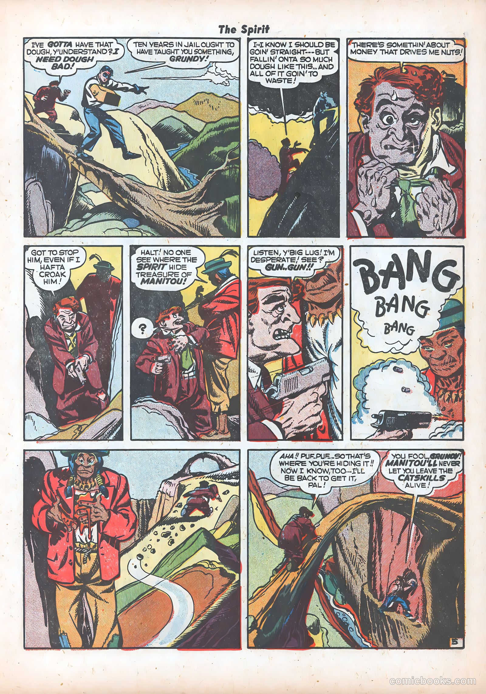 The Spirit #22 — page 7 of 36