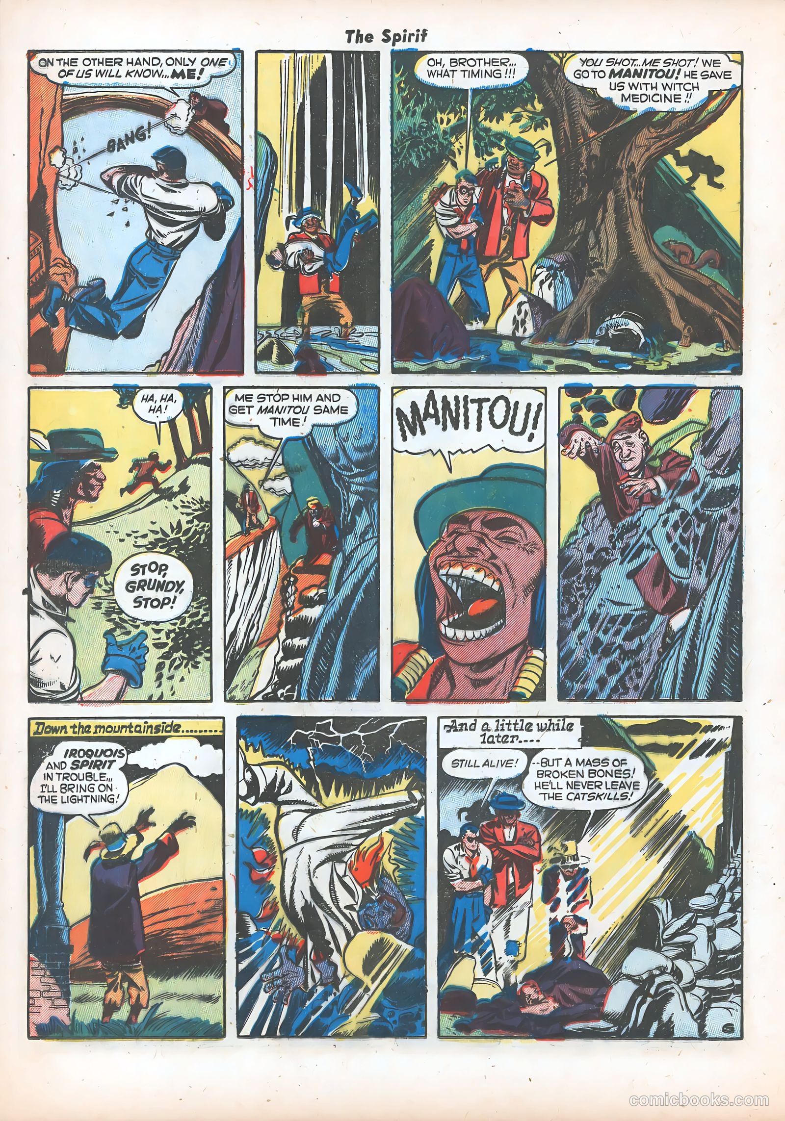 The Spirit #22 — page 8 of 36