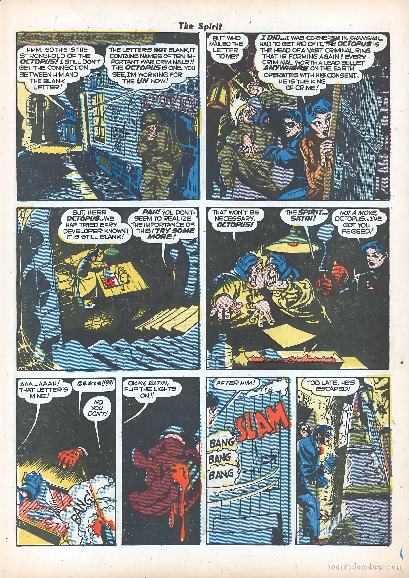 The Spirit #22 — page 31 of 36