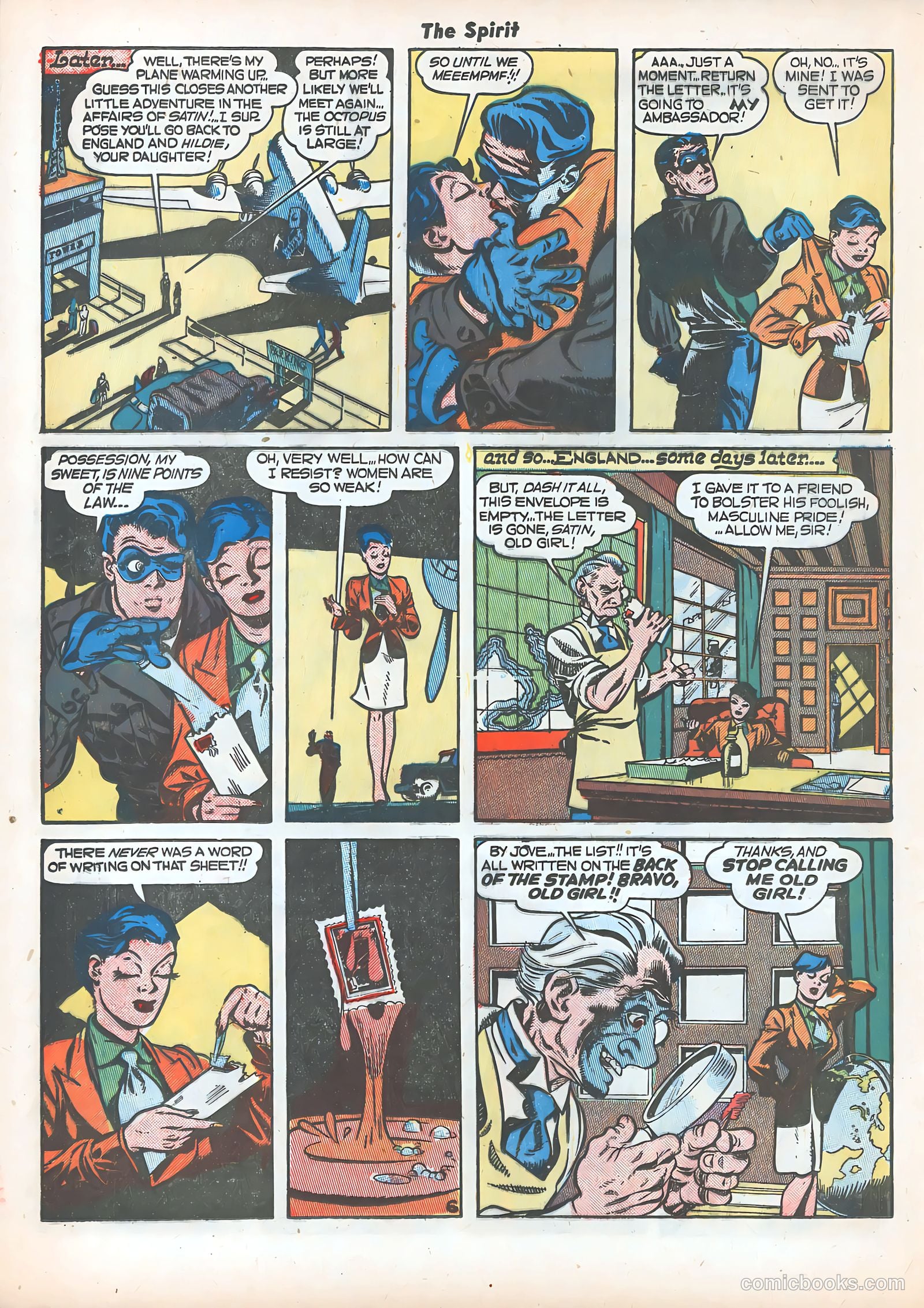 The Spirit #22 — page 32 of 36