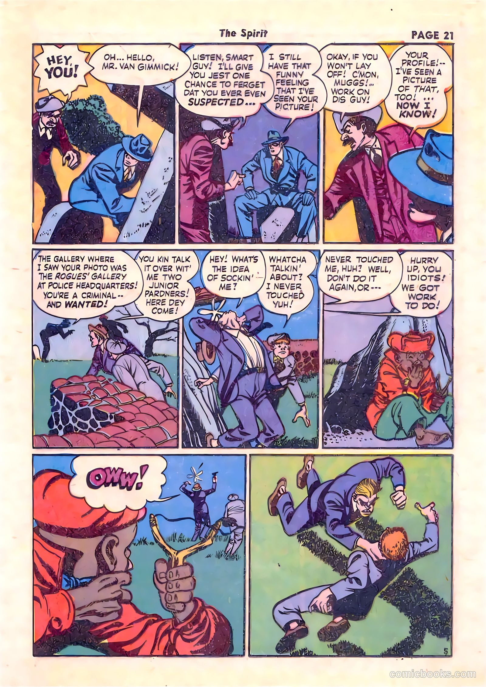 The Spirit #3 — page 23 of 51