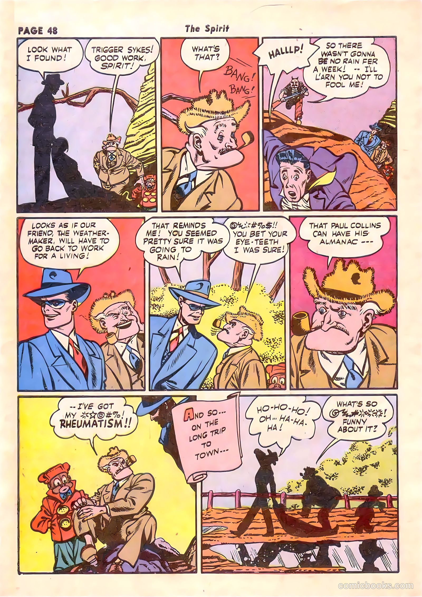 The Spirit #3 — page 50 of 51