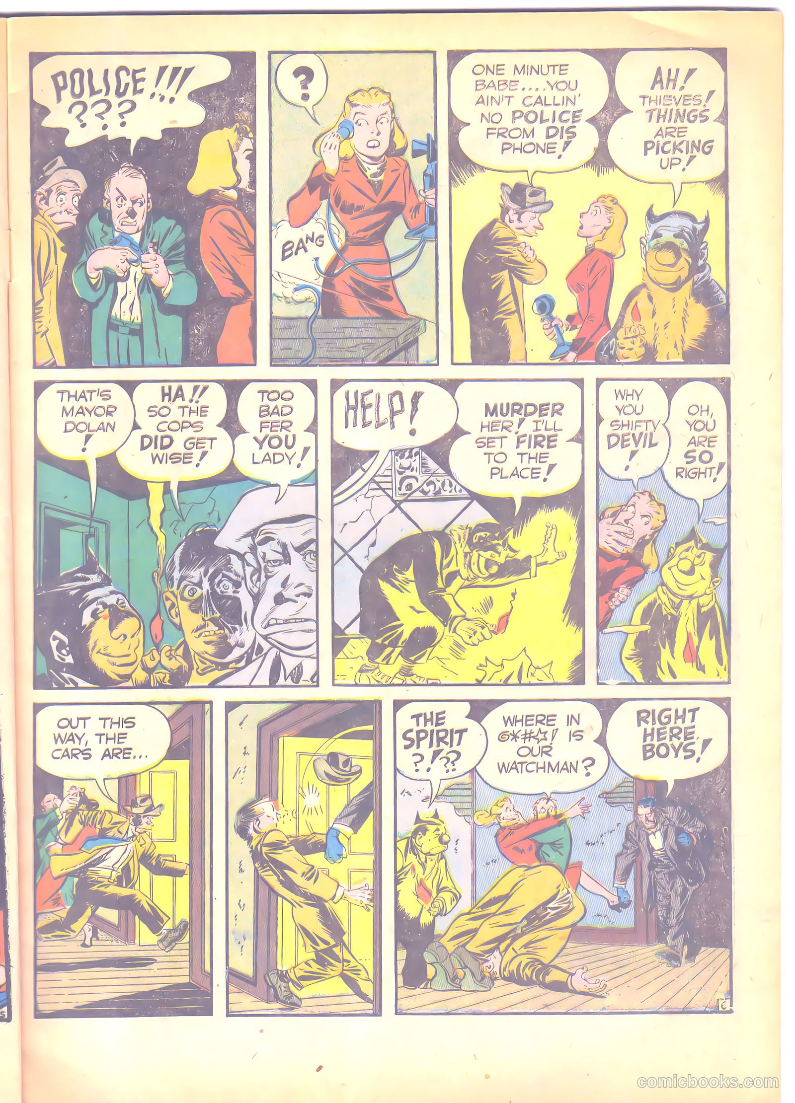 The Spirit #4 — page 9 of 36