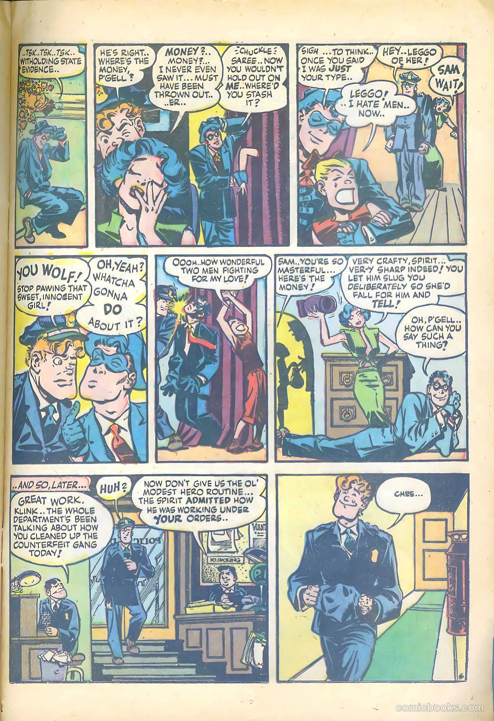 The Spirit #5 — page 25 of 36