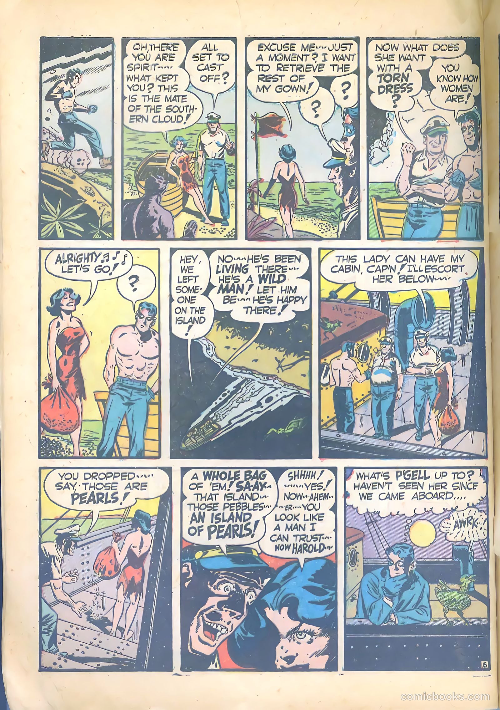 The Spirit #5 — page 32 of 36