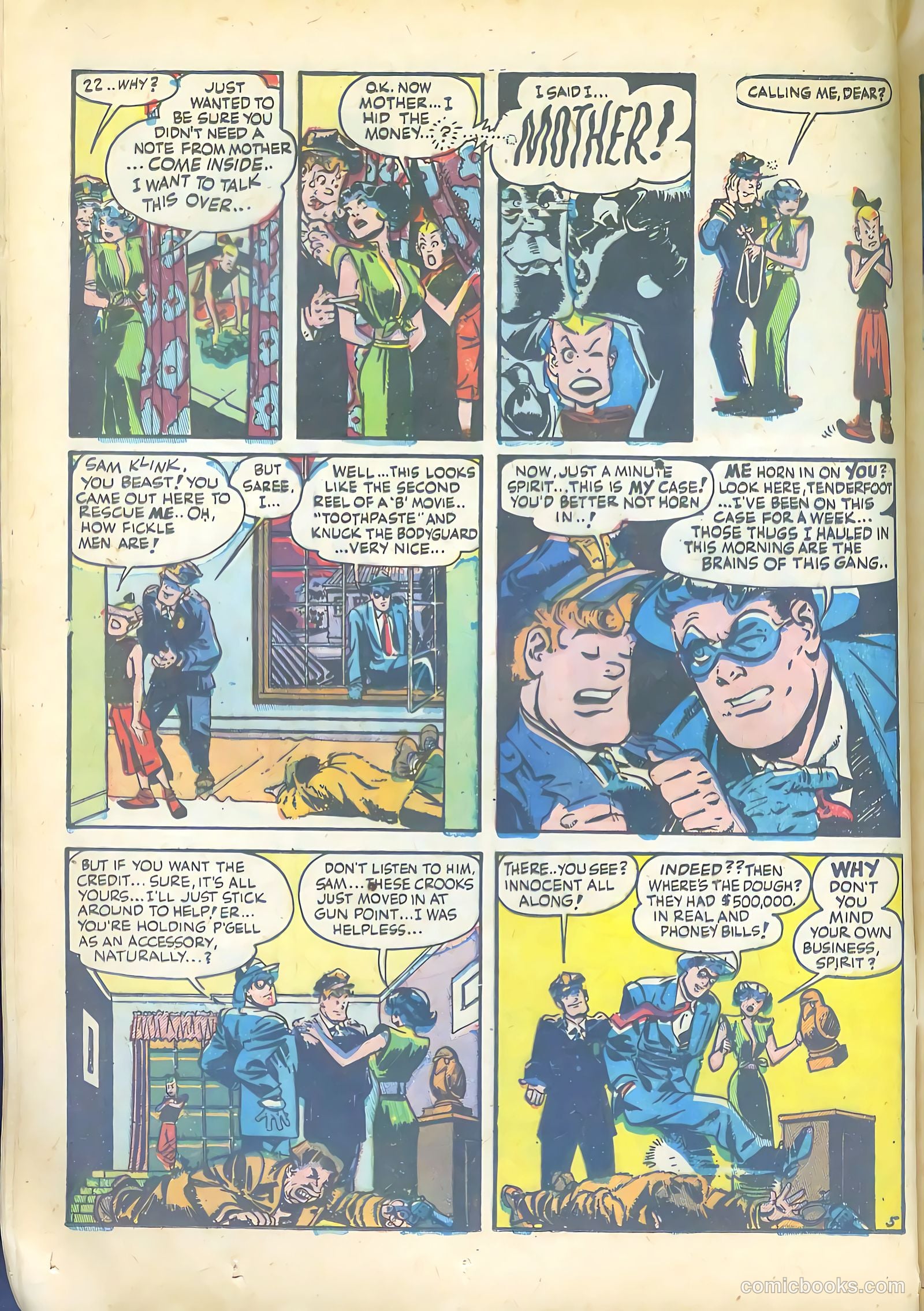 The Spirit #5 — page 23 of 34