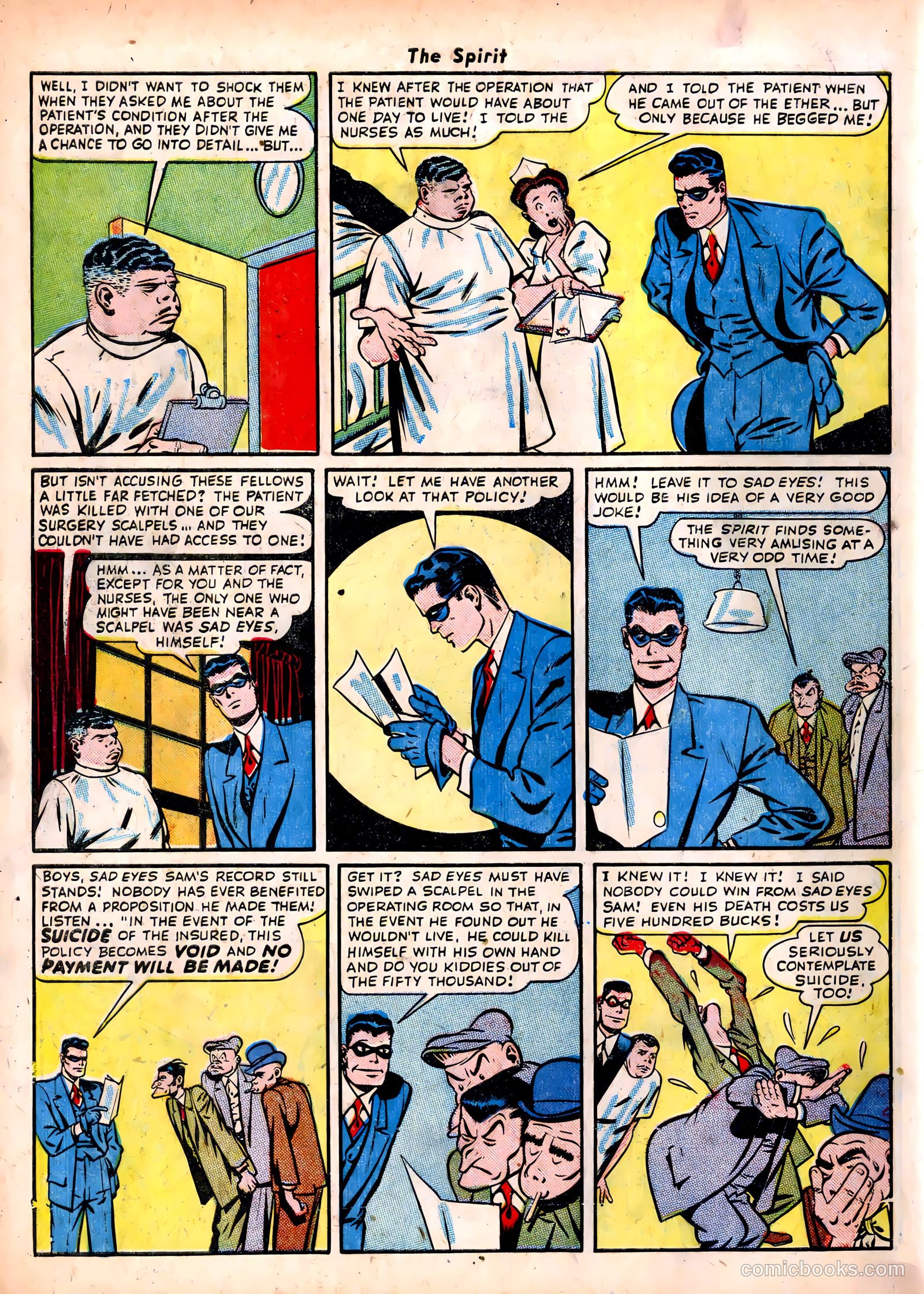 The Spirit #5 — page 50 of 52