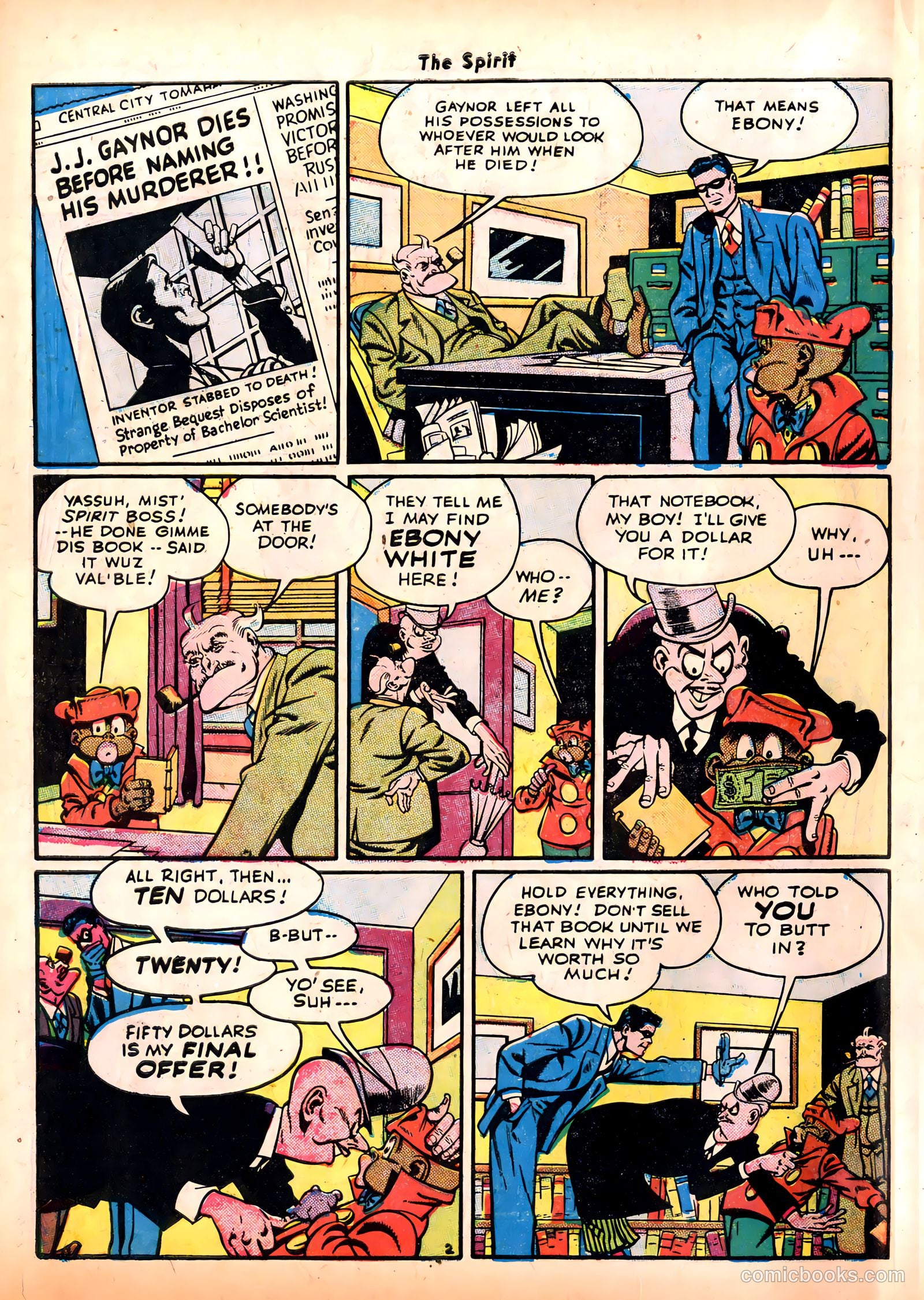 The Spirit #6 — page 44 of 52