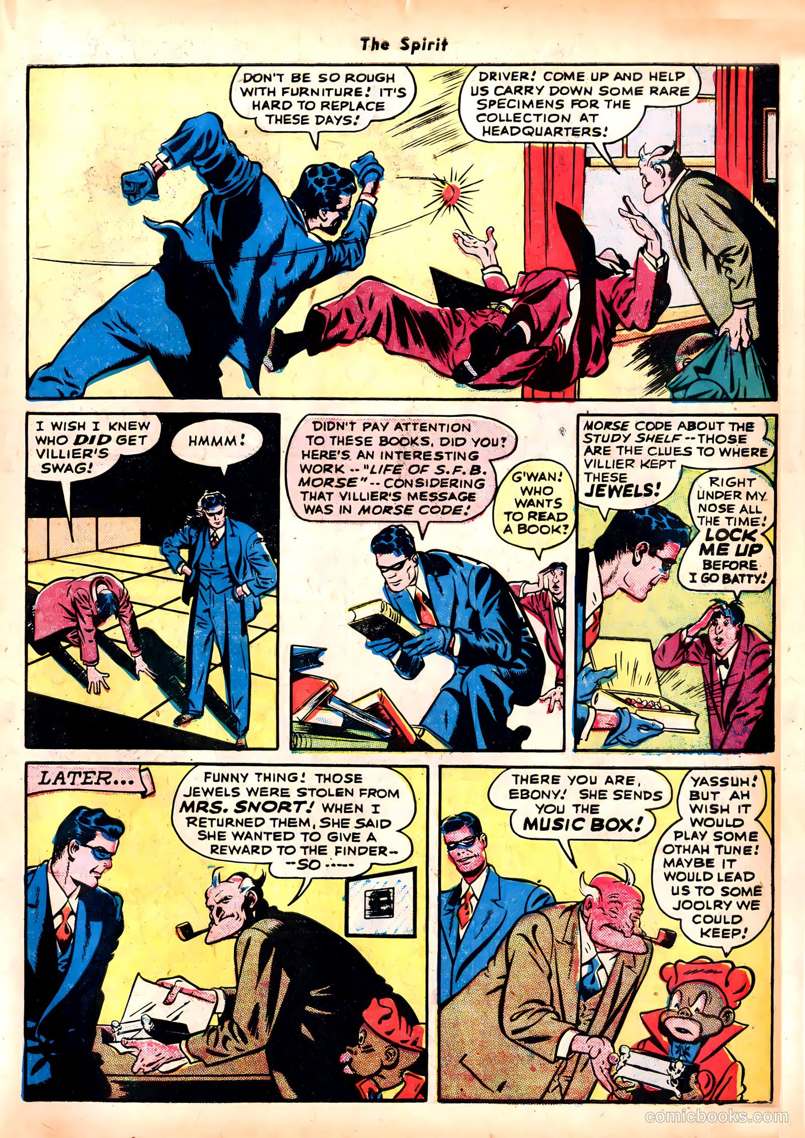 The Spirit #6 — page 9 of 52