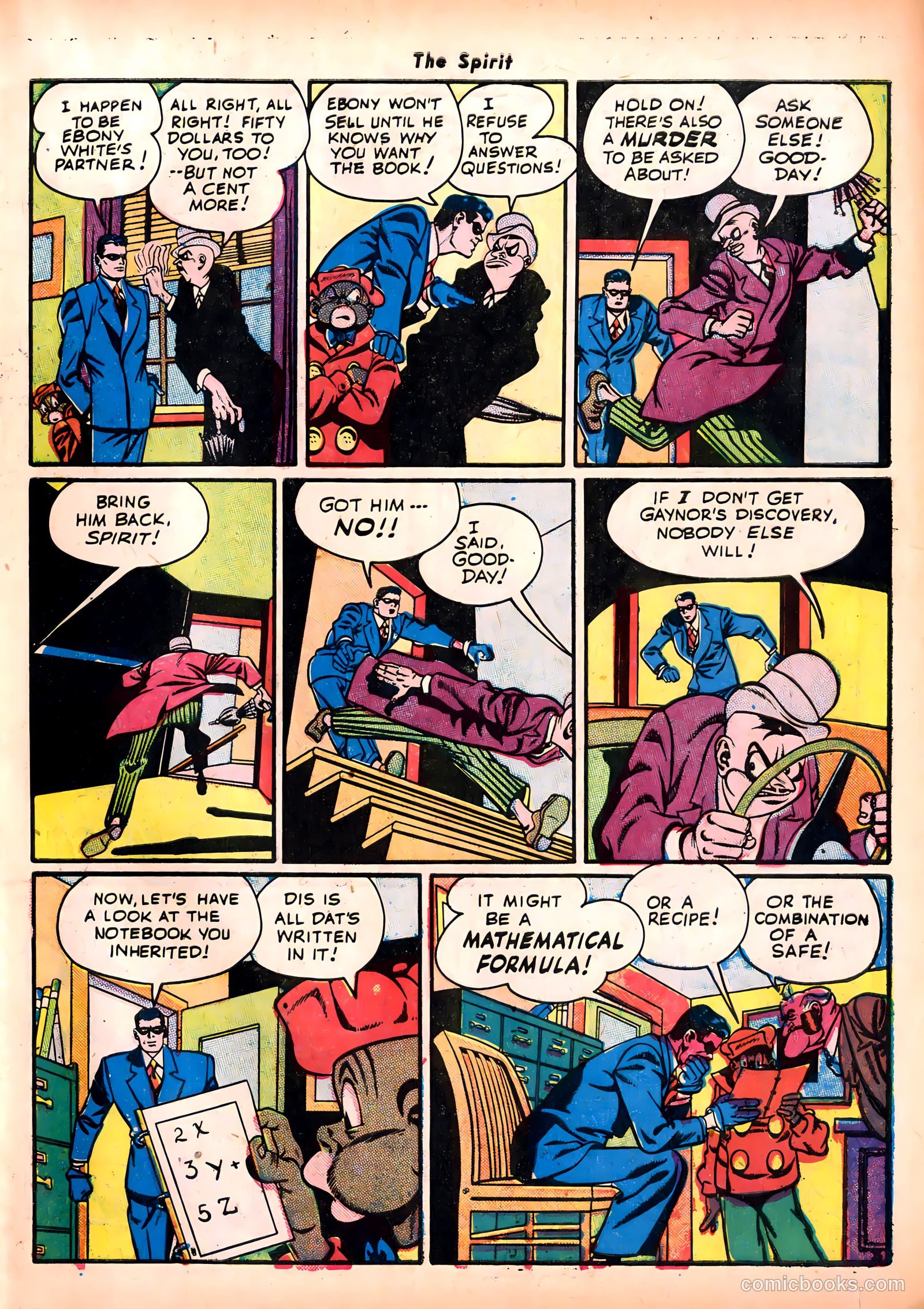 The Spirit #6 — page 45 of 52