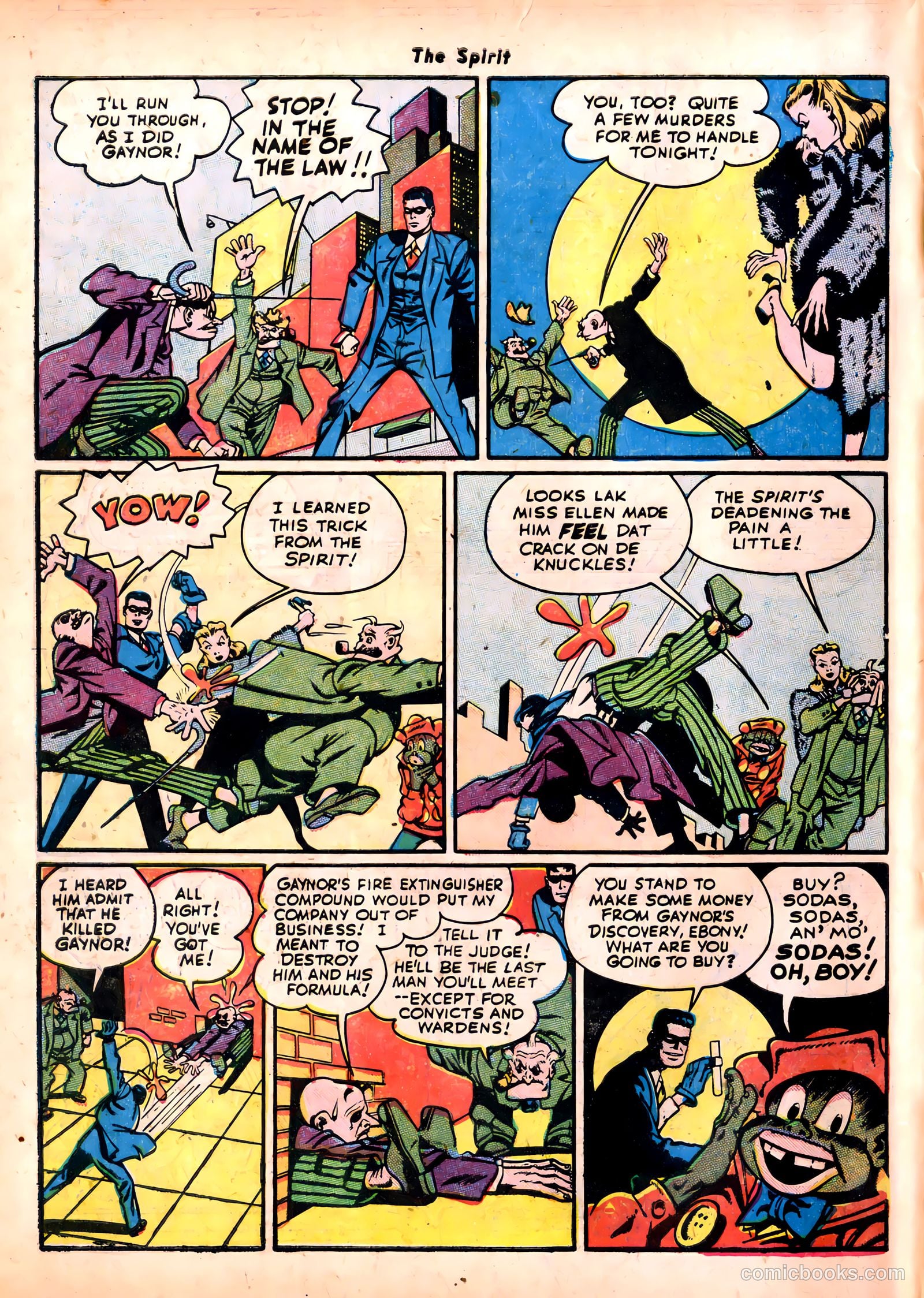 The Spirit #6 — page 50 of 52