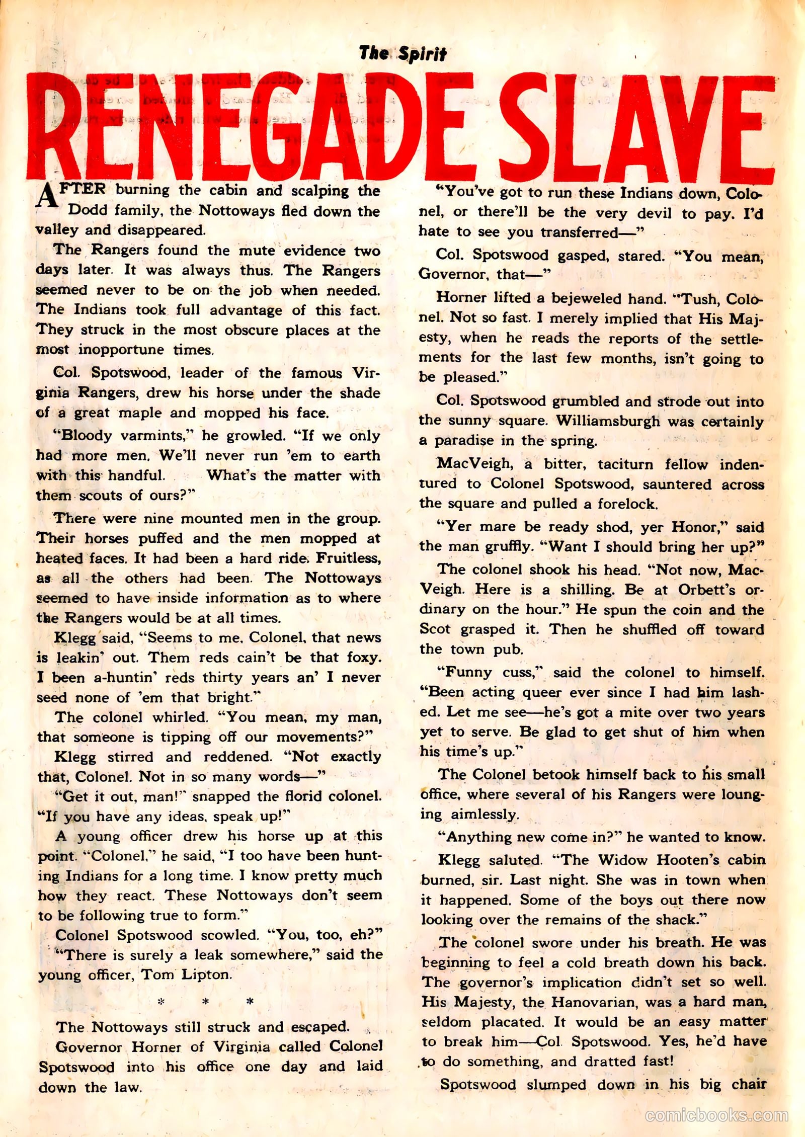 The Spirit #7 — page 40 of 52