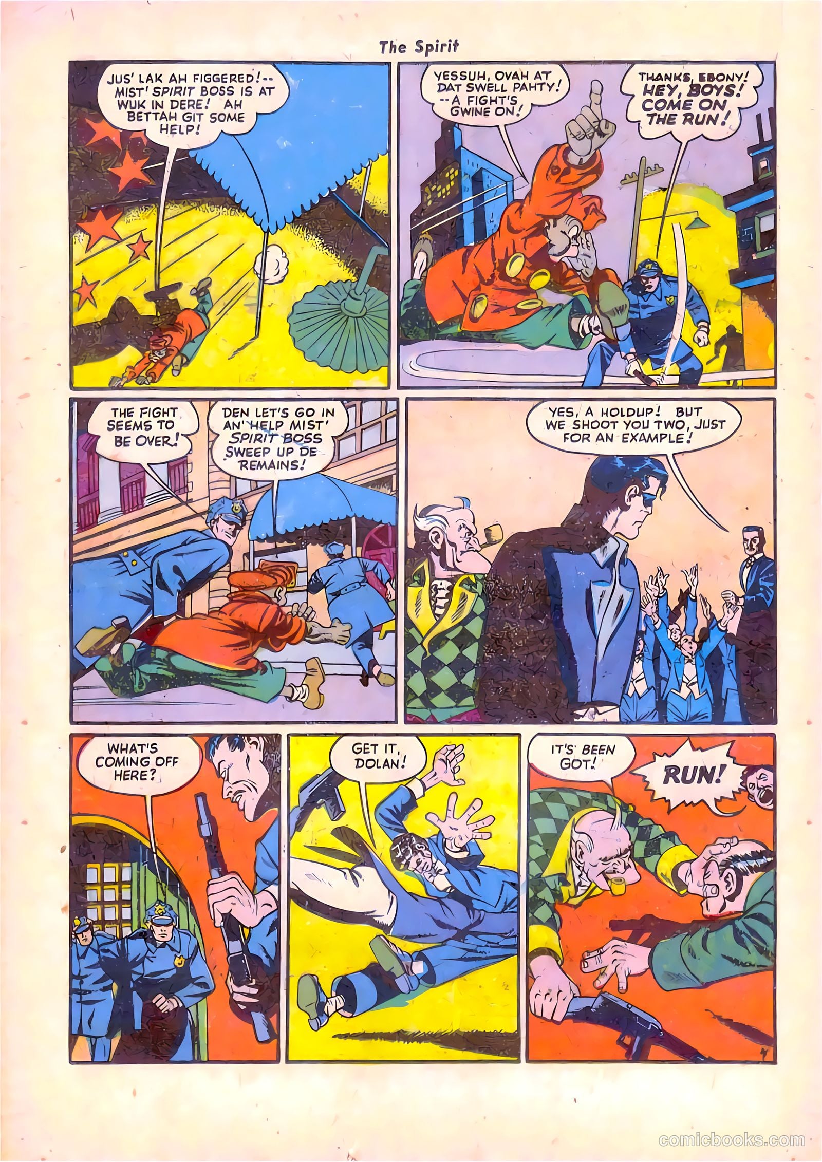 The Spirit #8 — page 32 of 52