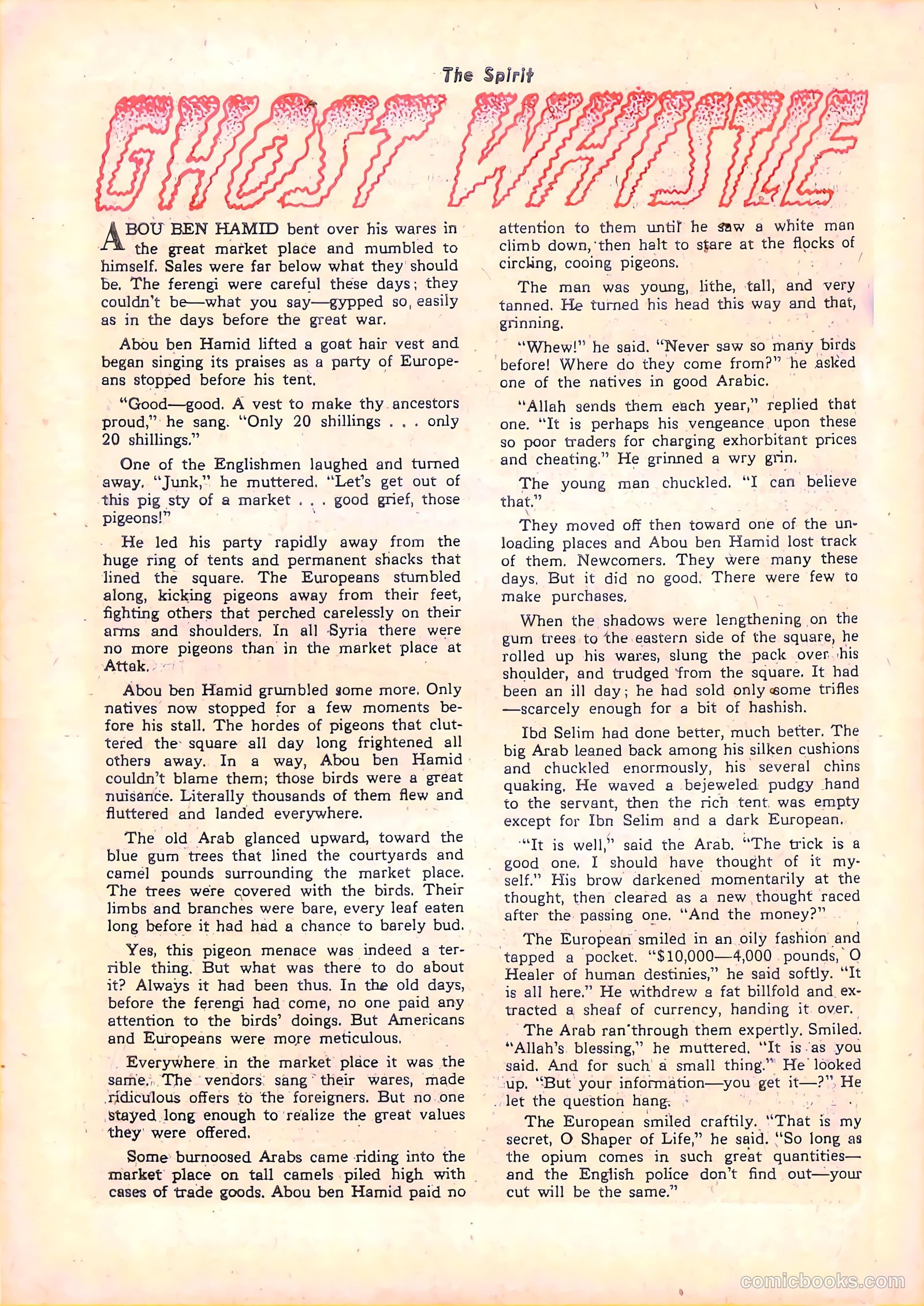 The Spirit #8 — page 40 of 52