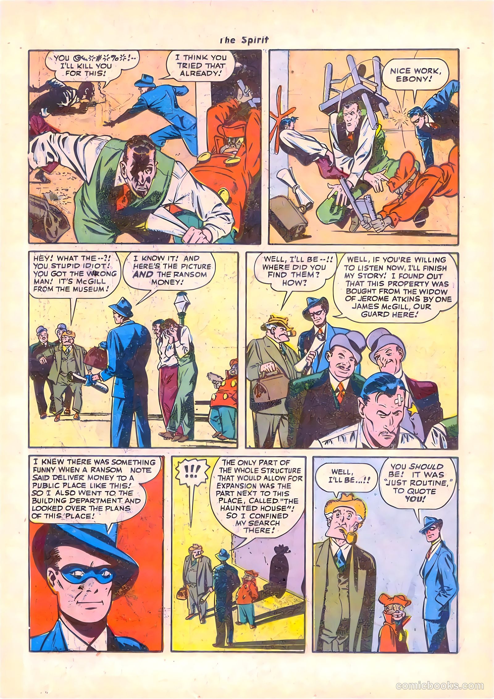 The Spirit #8 — page 25 of 52
