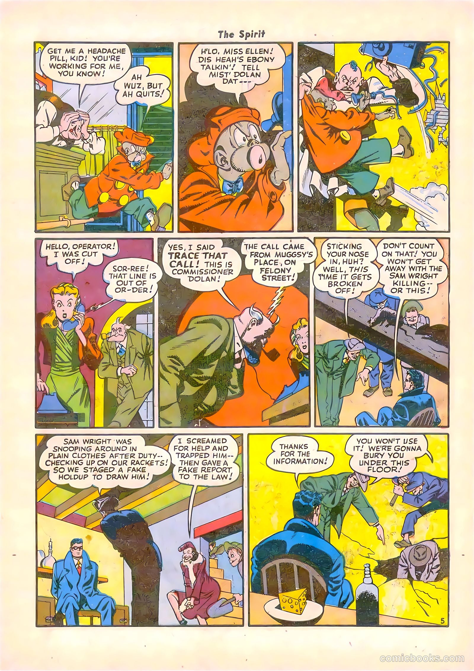 The Spirit #8 — page 46 of 52