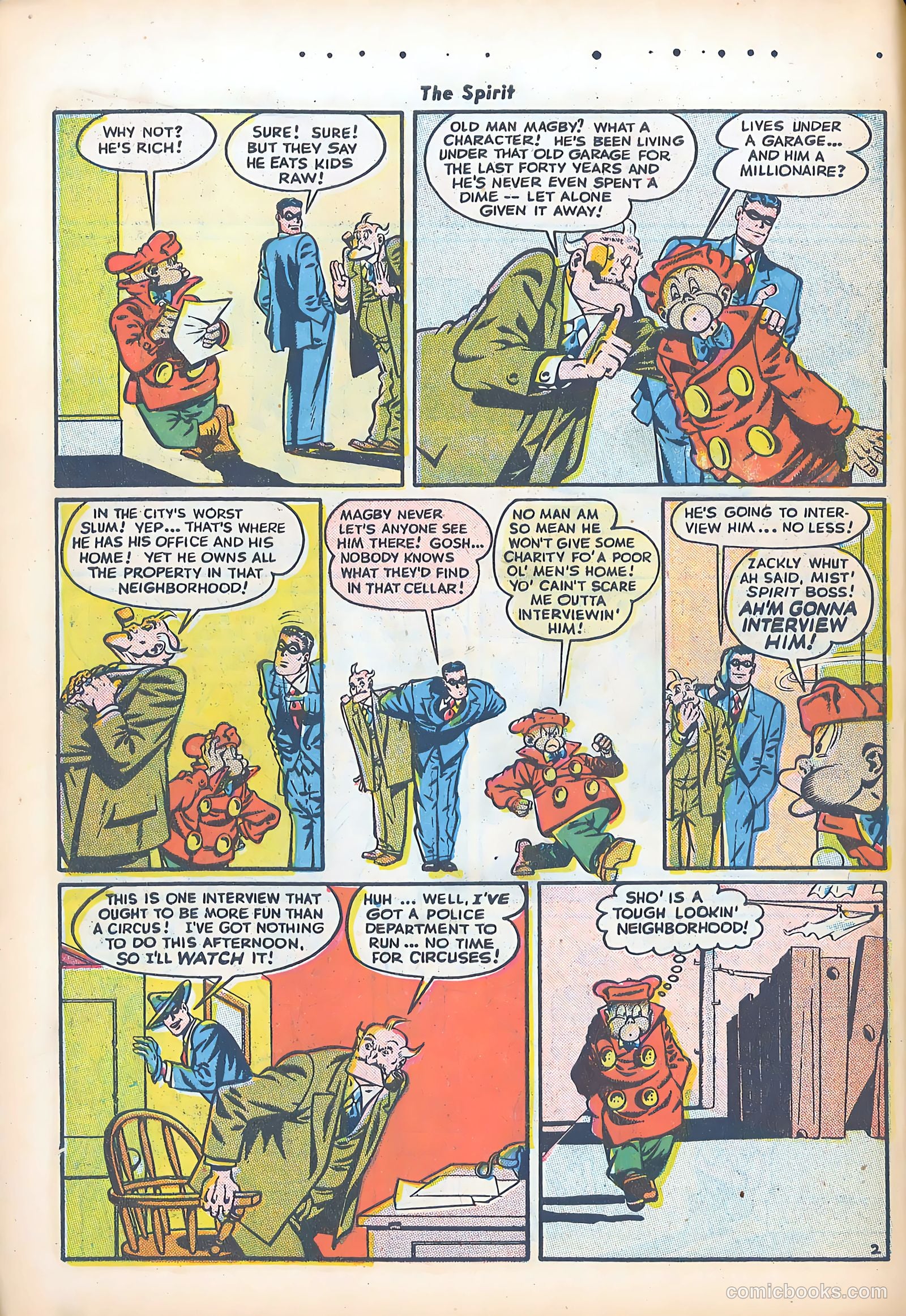 The Spirit #9 — page 12 of 52