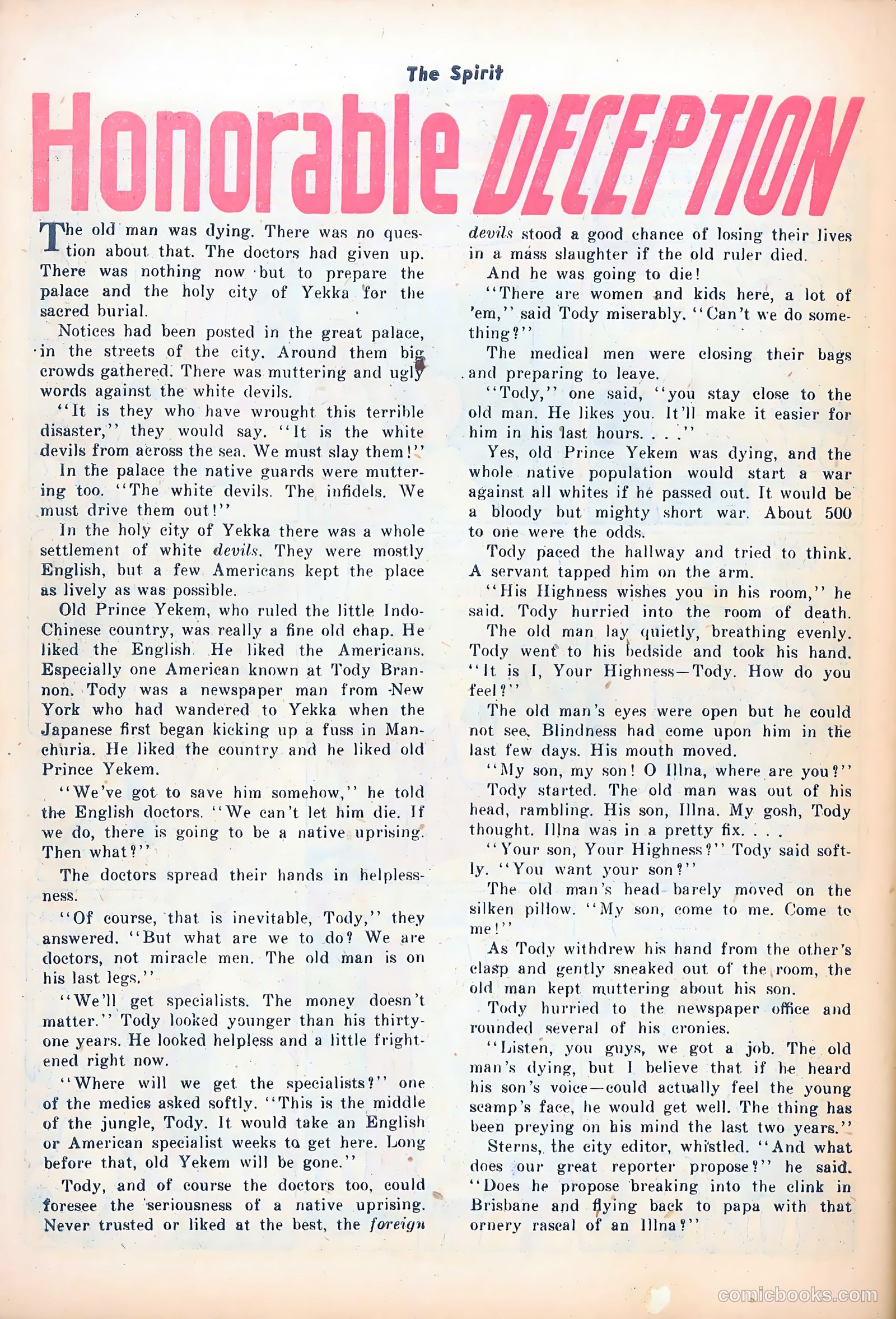 The Spirit #9 — page 40 of 52