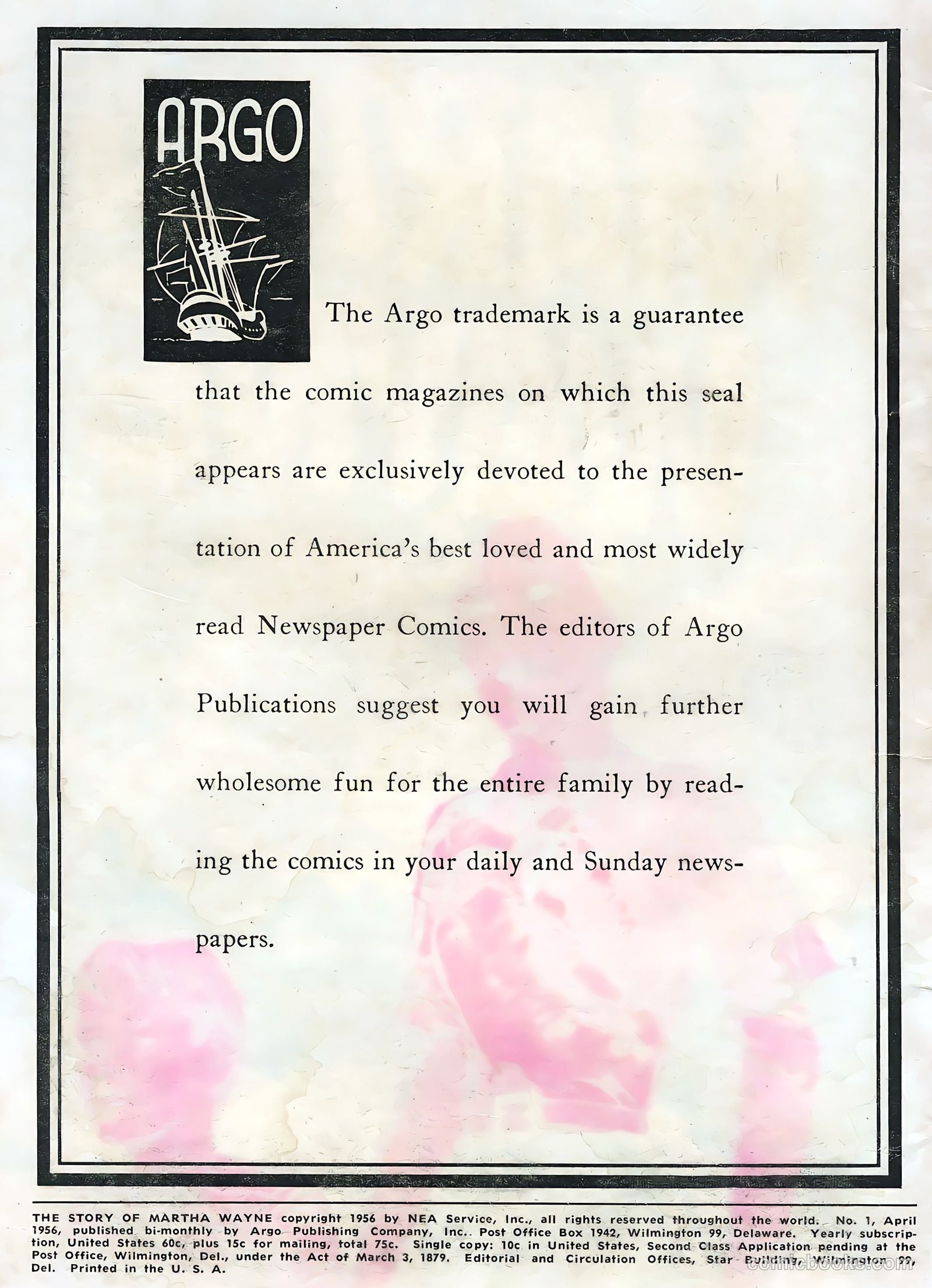 The Story of Martha Wayne #1 — page 2 of 36