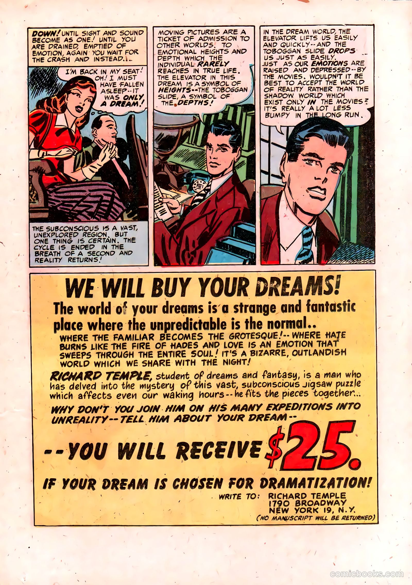 The Strange World of Your Dreams #1 — page 13 of 36