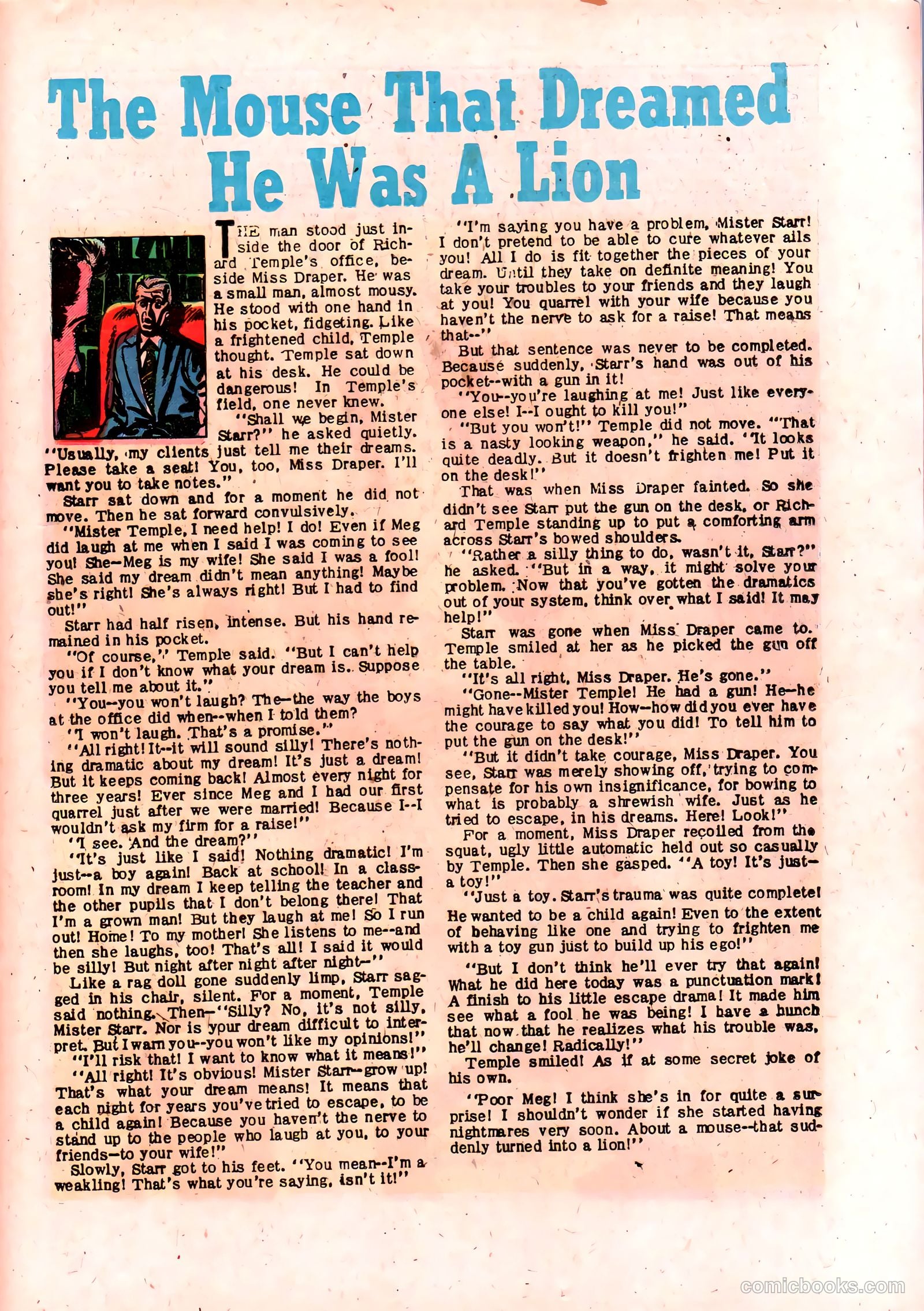 The Strange World of Your Dreams #1 — page 25 of 36