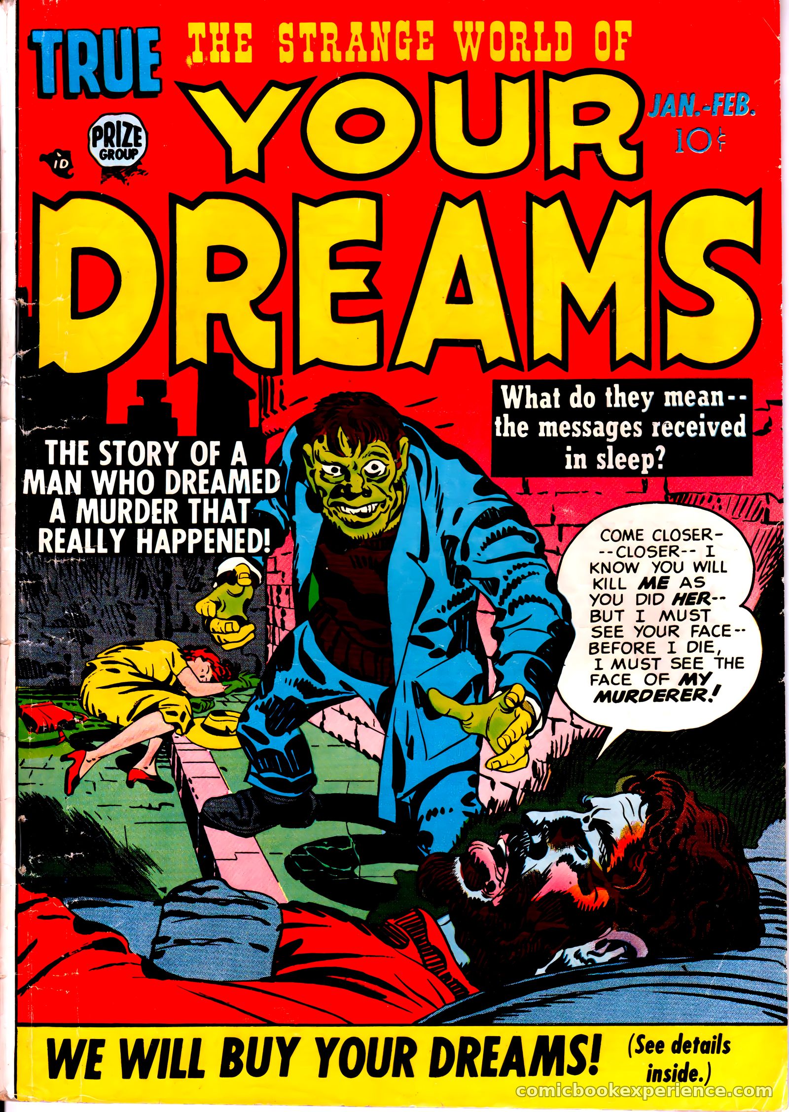 The Strange World of Your Dreams #4 — page 1 of 36