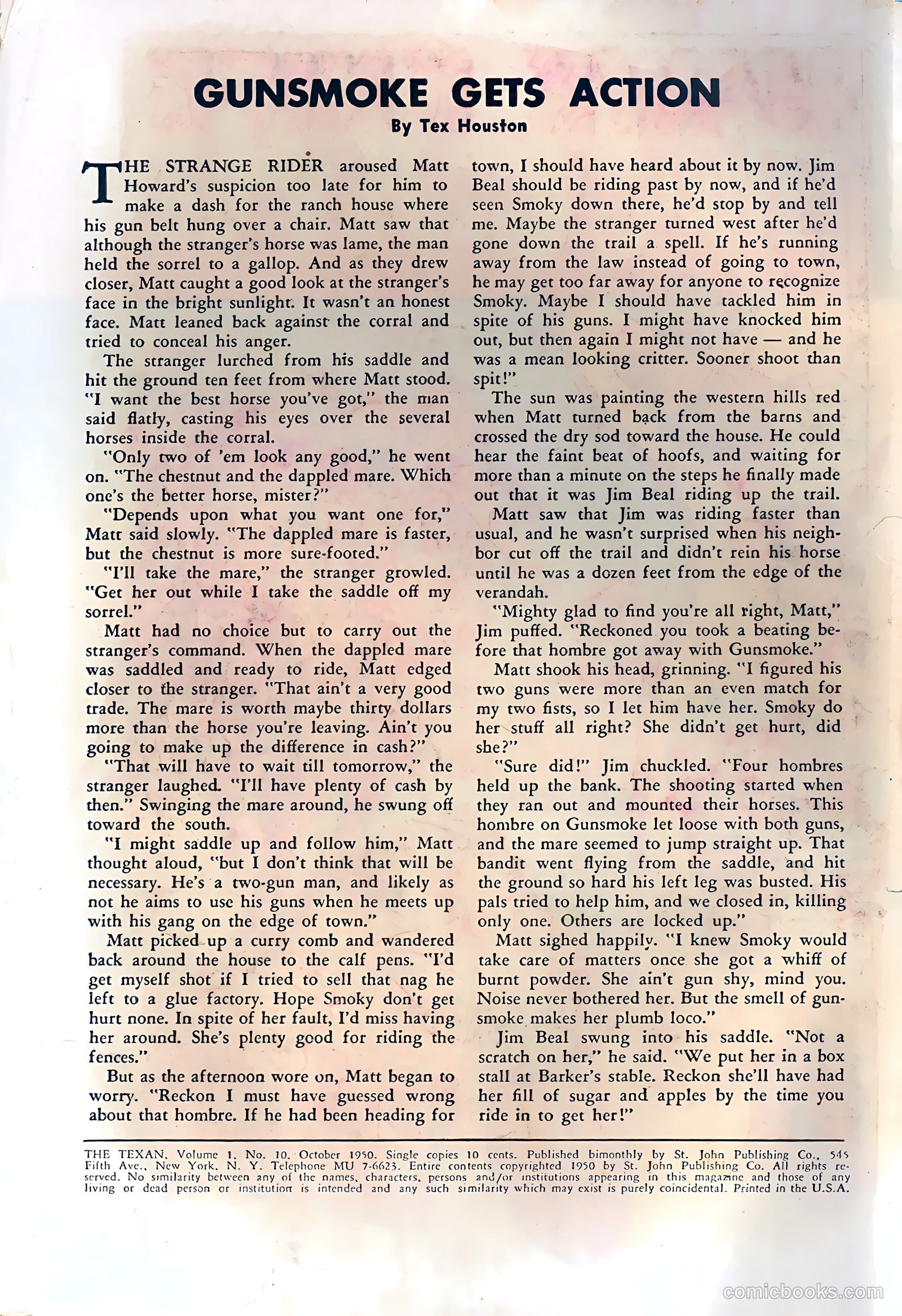 The Texan #10 — page 3 of 37
