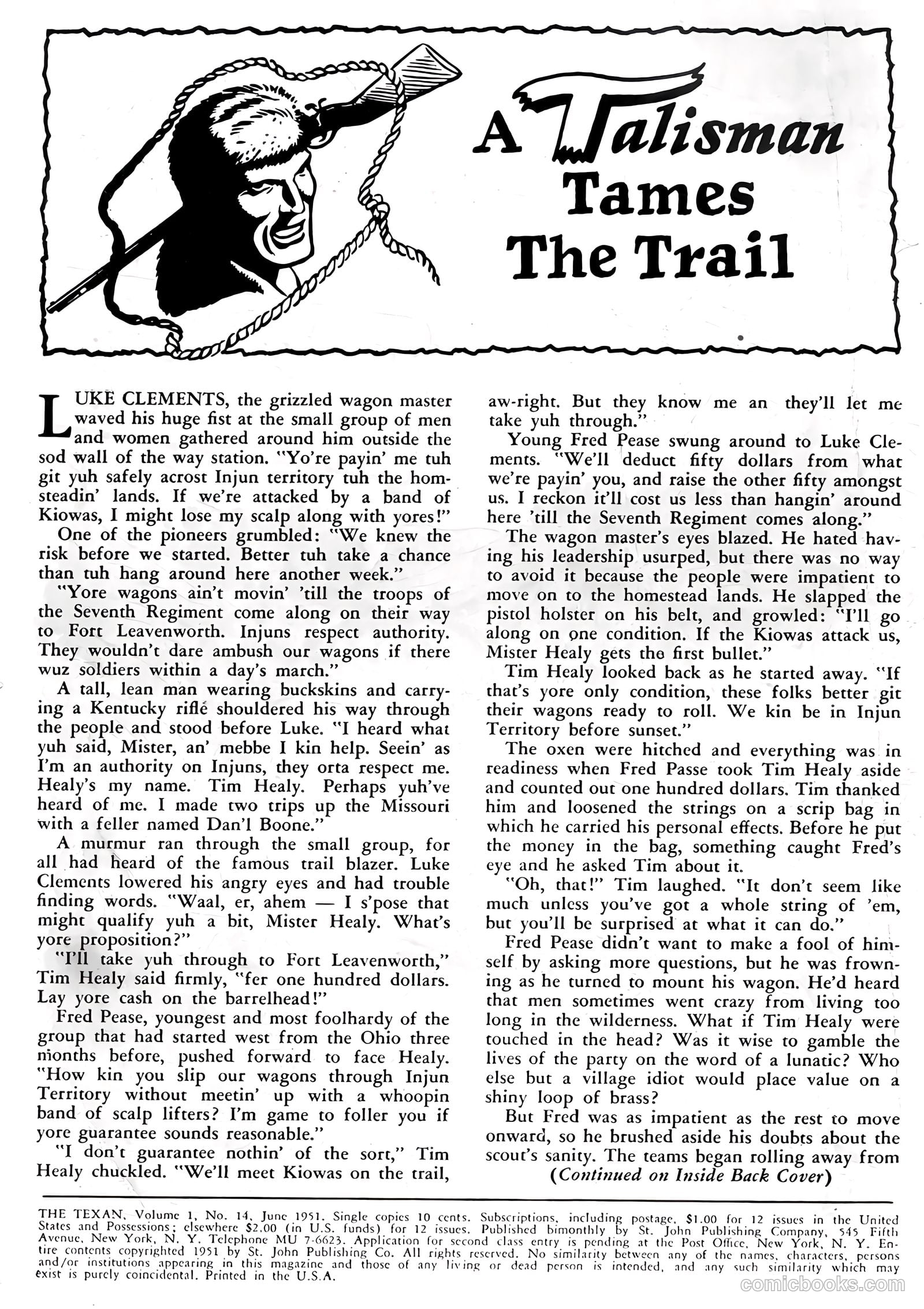 The Texan #14 — page 2 of 36