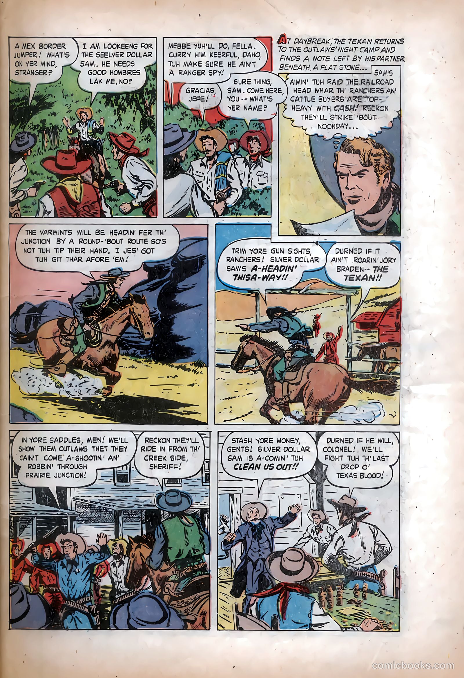 The Texan #4 — page 9 of 36