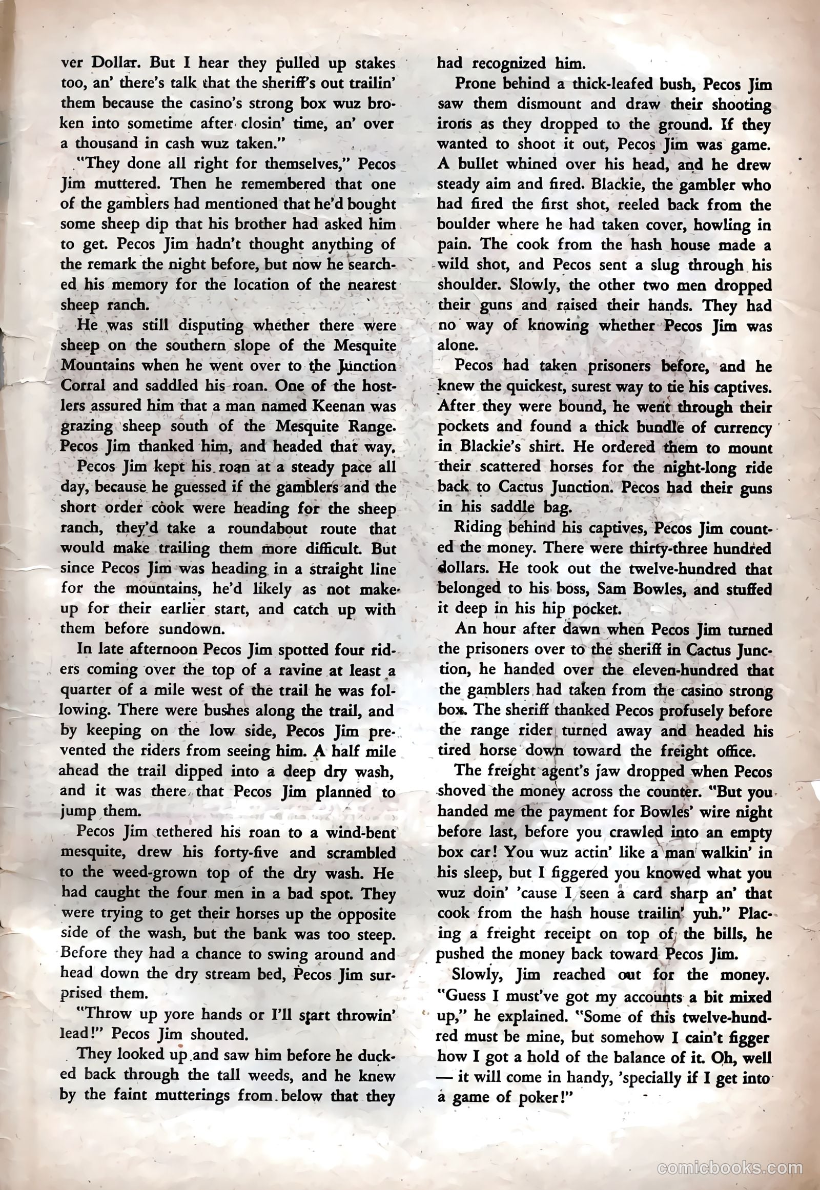 The Texan #5 — page 35 of 36