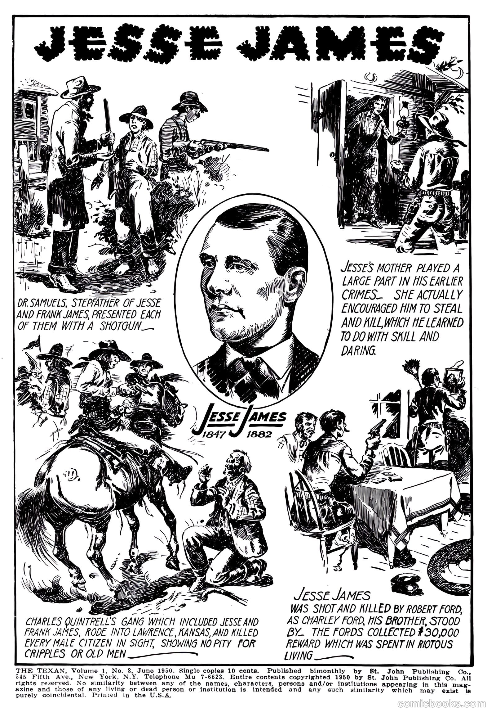 The Texan #8 — page 2 of 36