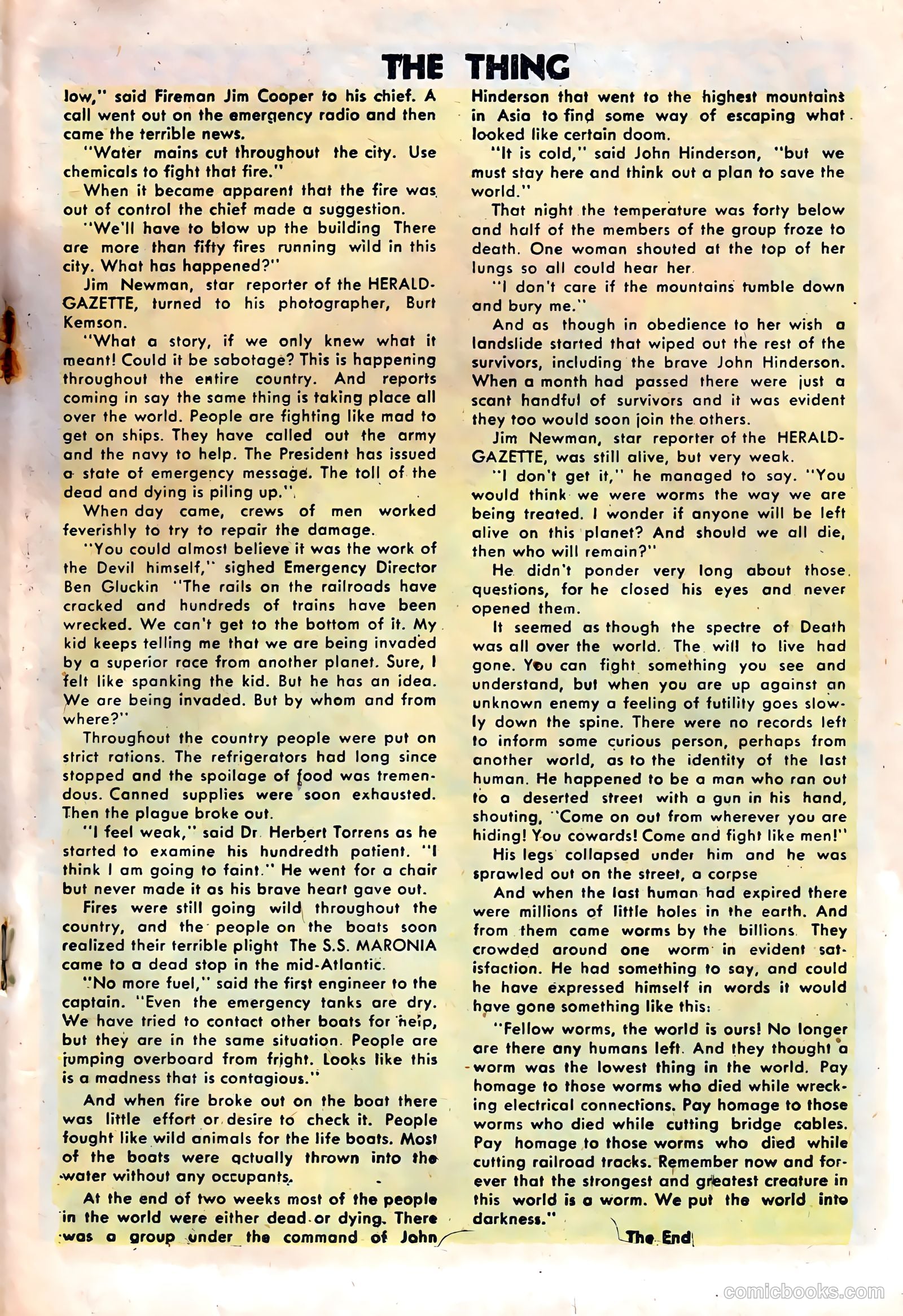 The Thing #10 — page 19 of 36
