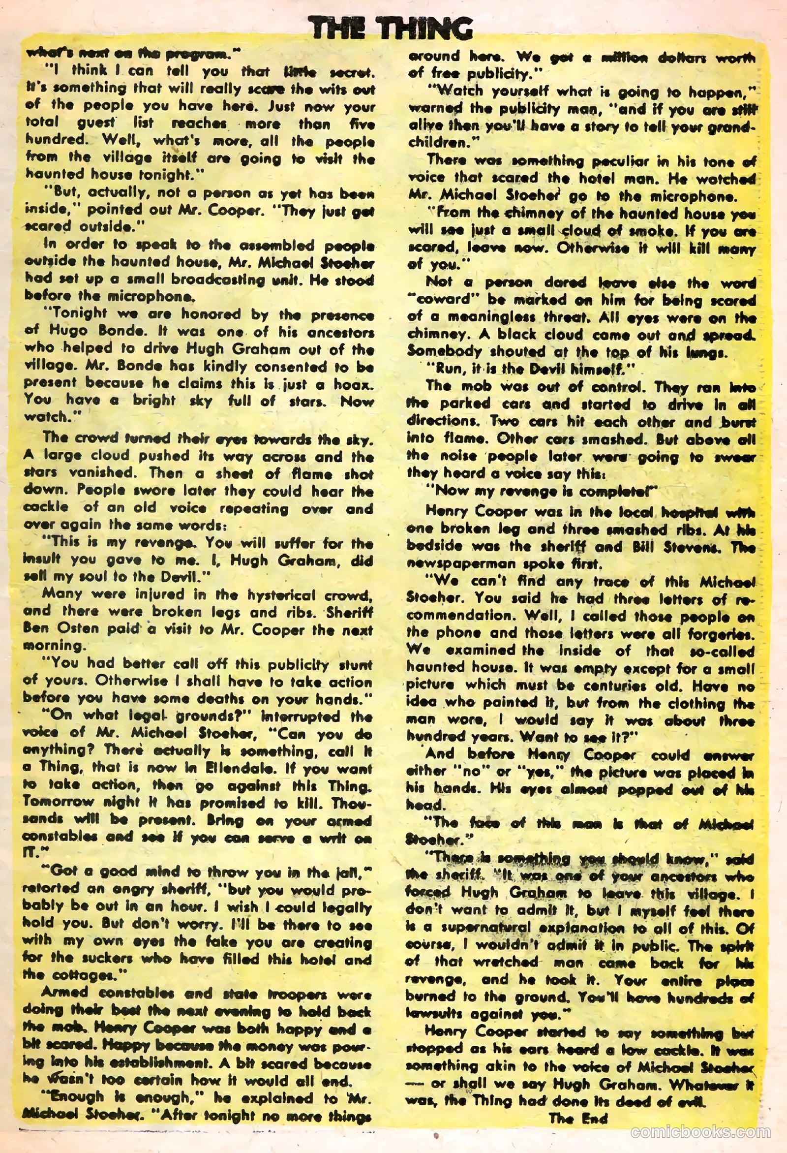 The Thing #12 — page 19 of 36