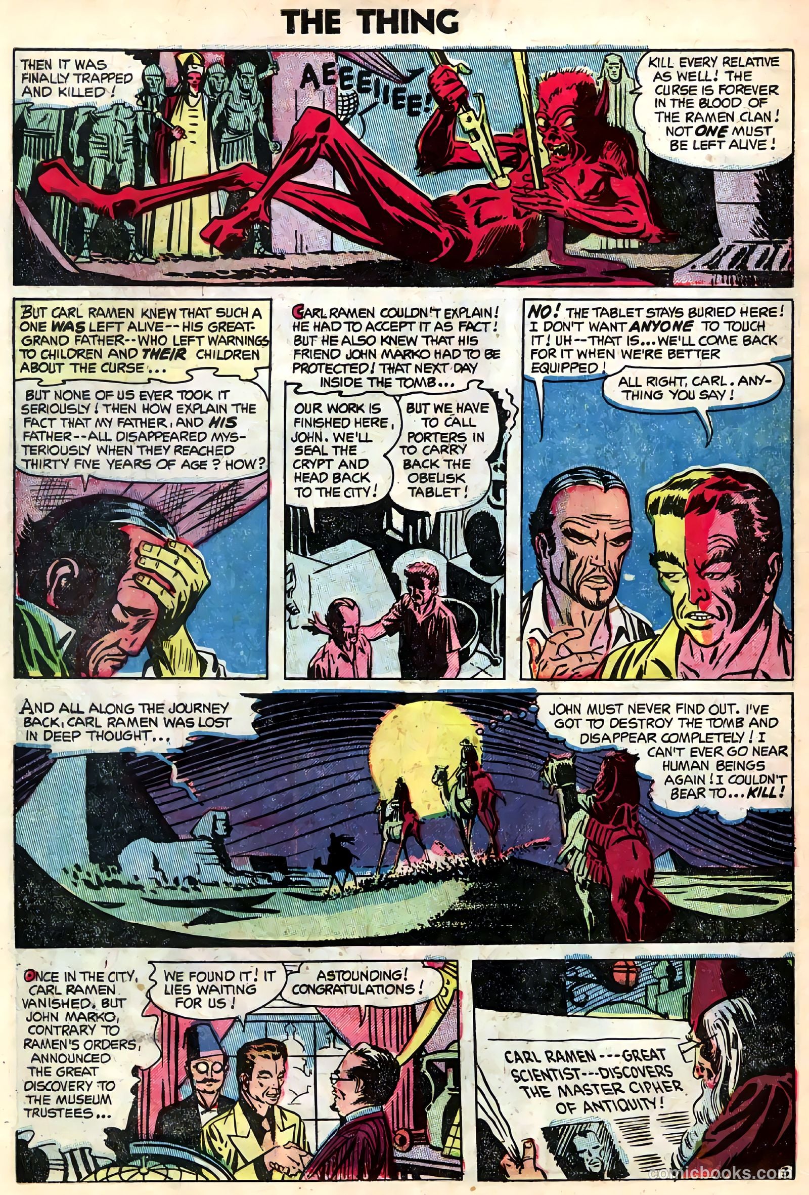The Thing #14 — page 31 of 37