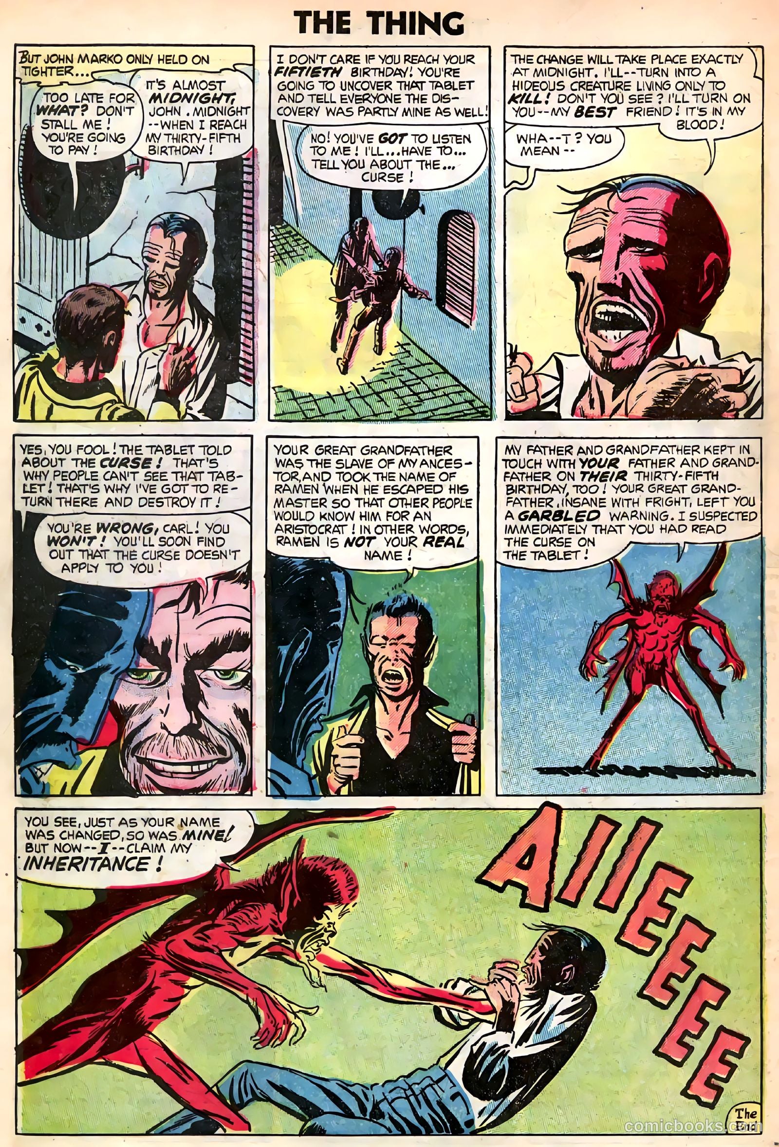 The Thing #14 — page 33 of 37