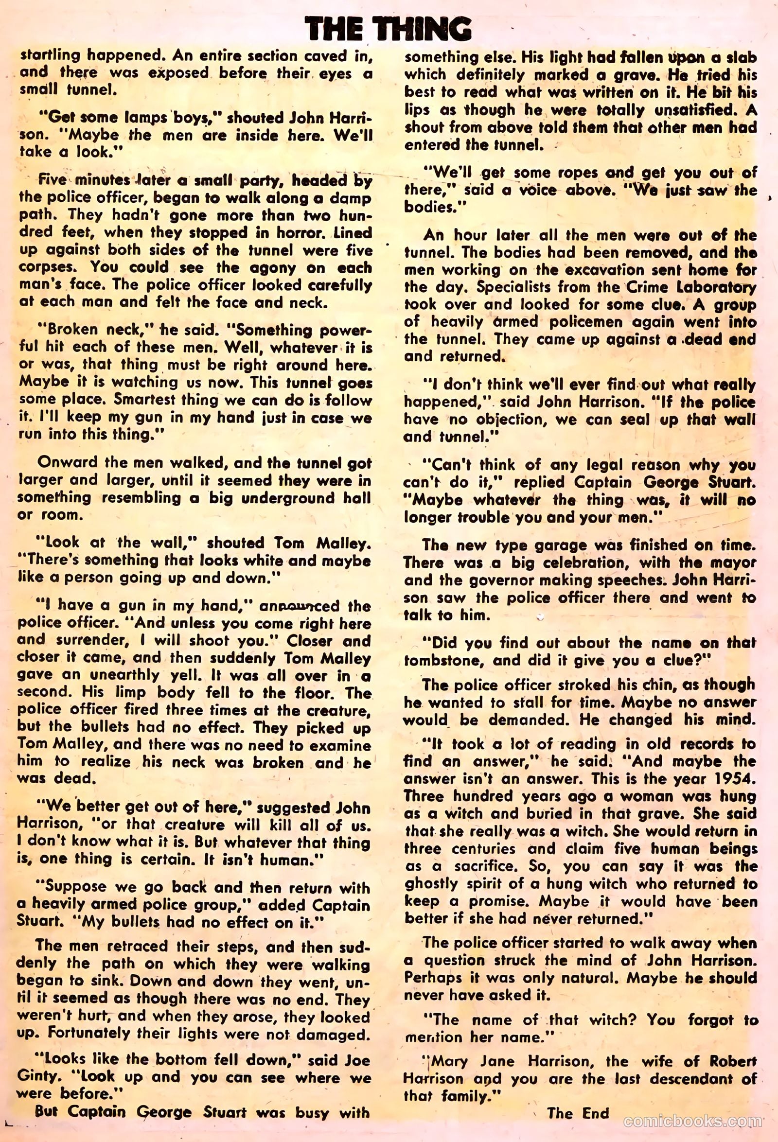 The Thing #15 — page 21 of 36